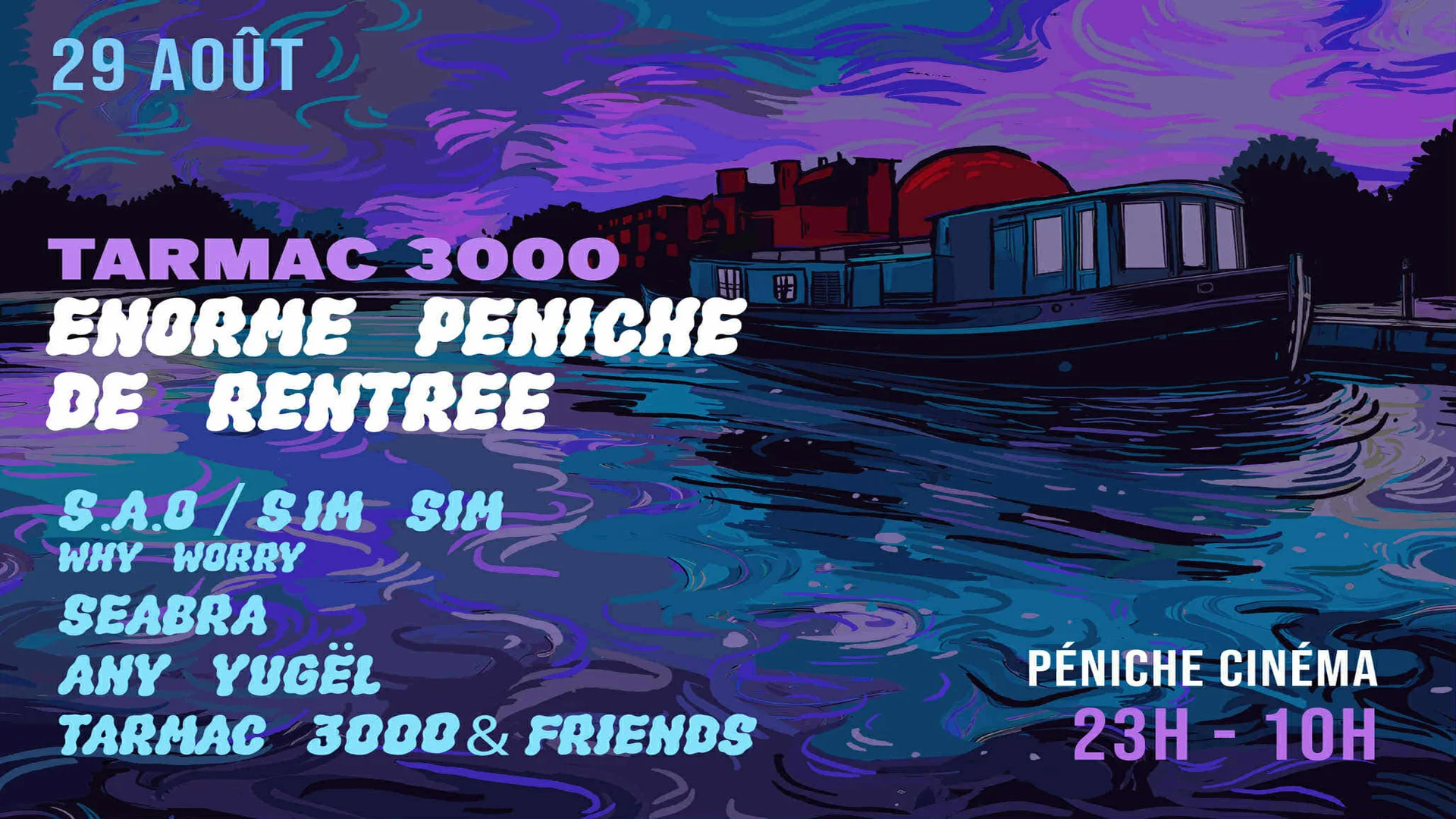 Tarmac 3000 - Énorme Péniche De Rentrée Cover