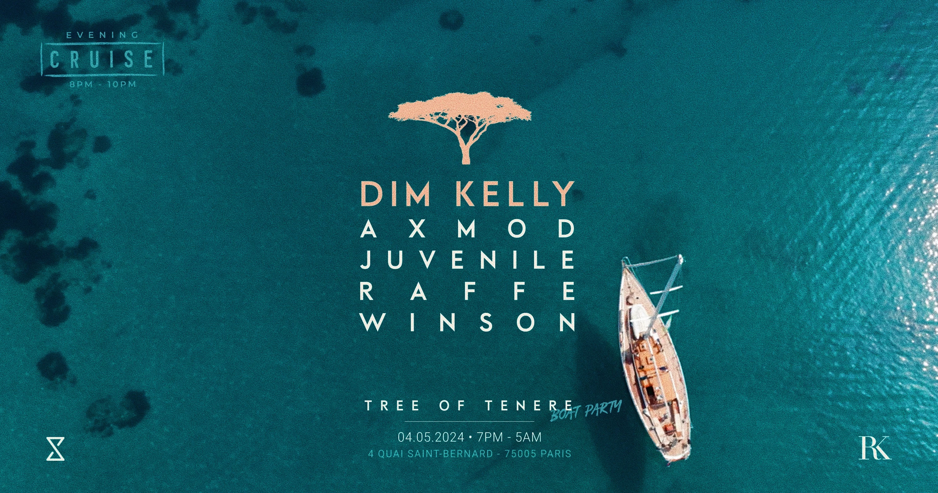 Boat Party W/ Dim Kelly (All Day I Dream) Cover