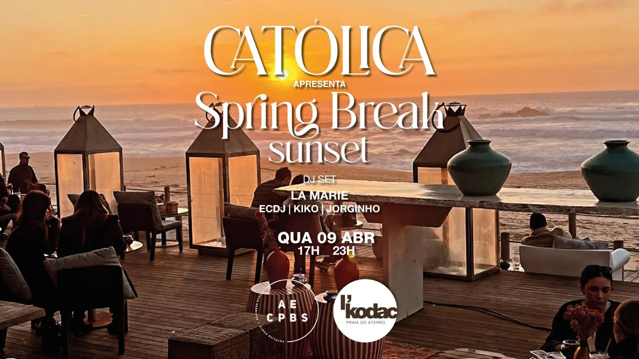 Católica Spring Break Sunset Cover