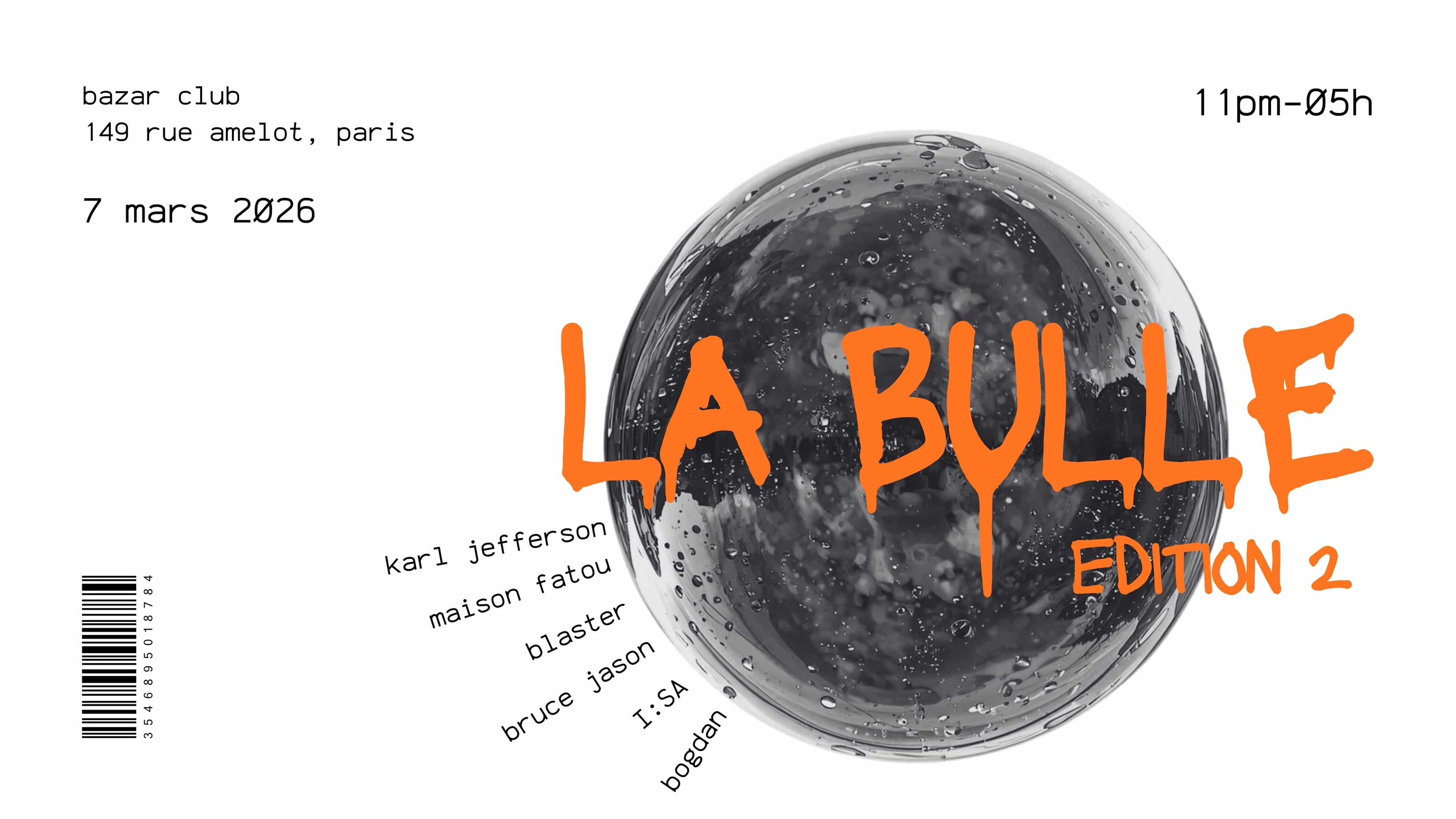 La Bulle Cover