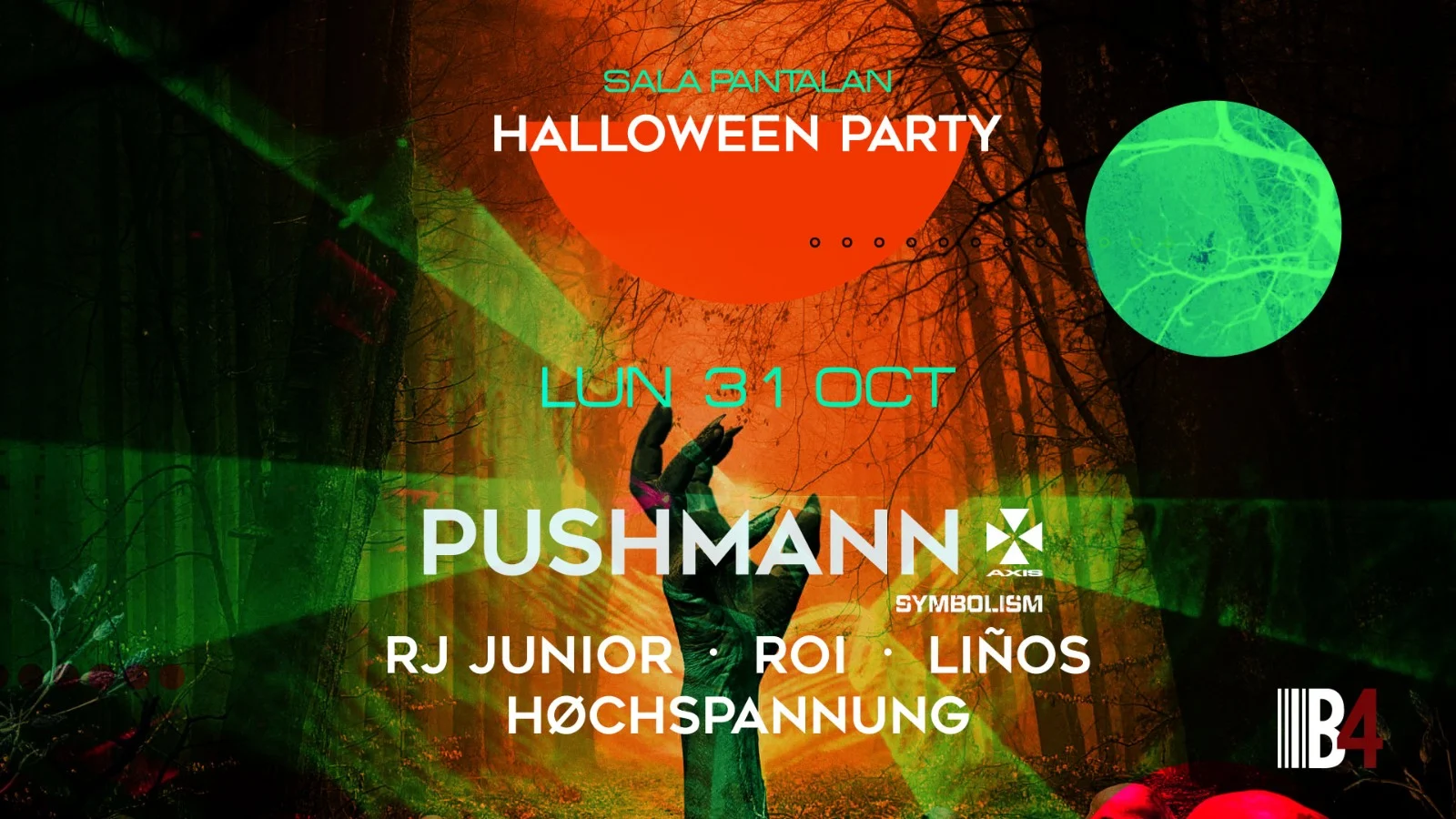 Anticipadas Go!Events@Halloween@Pushmann Cover