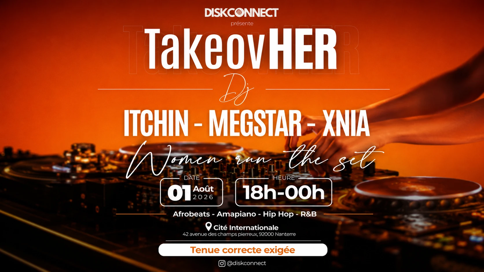 Diskconnect Series : Takeovher Cover