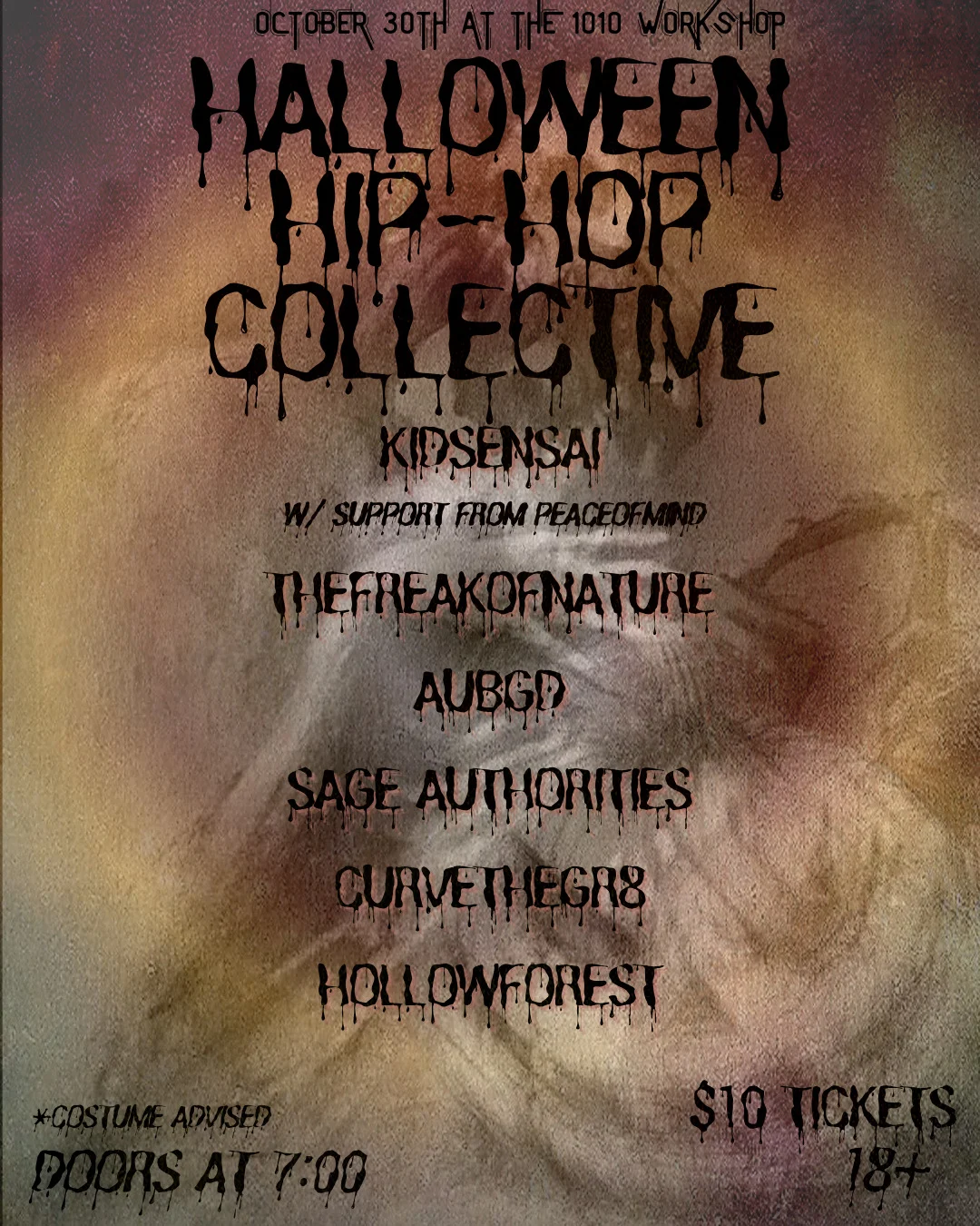Halloween Hiphop Collective Cover