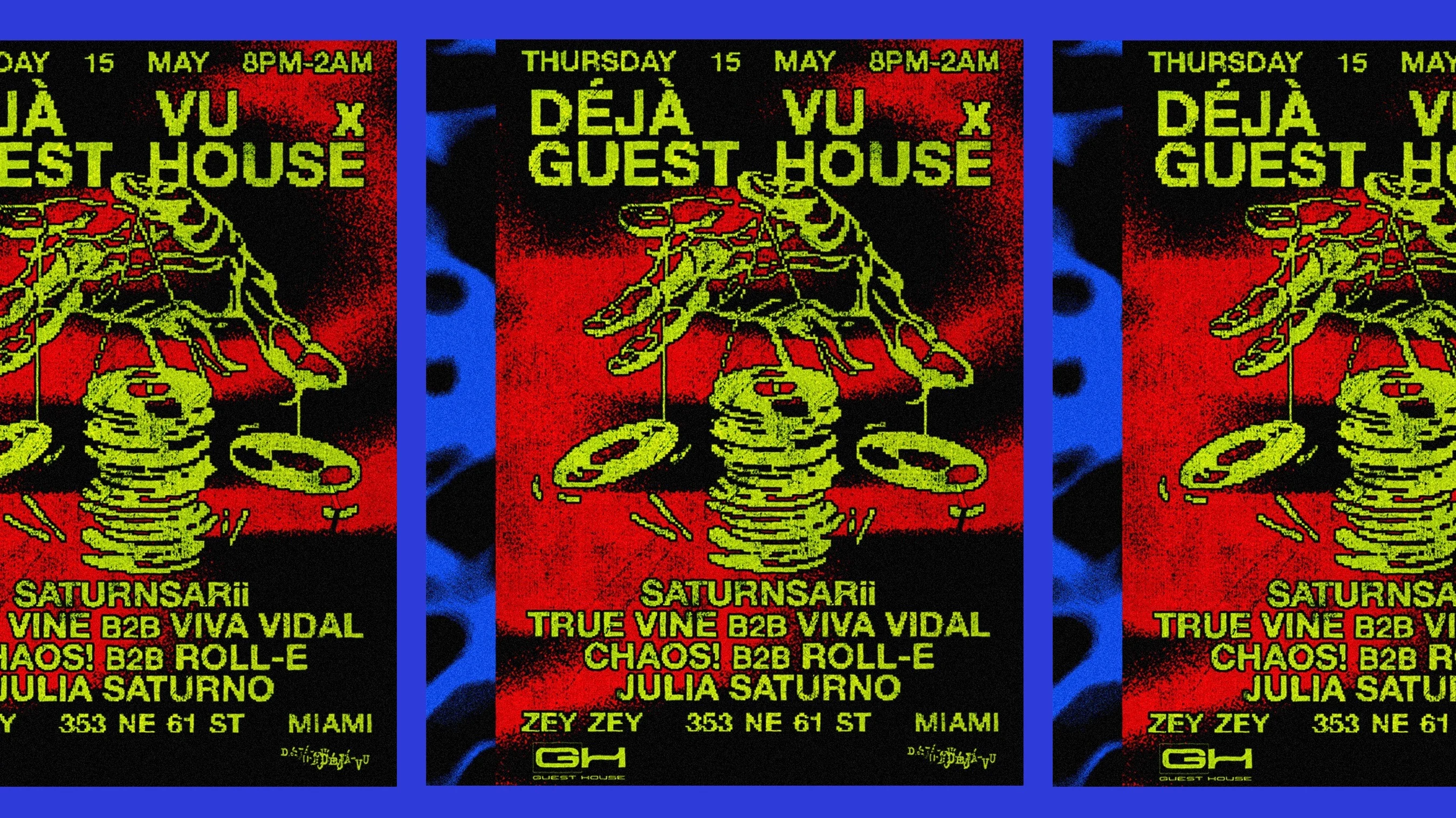 Déjá Vu X Guest House Cover