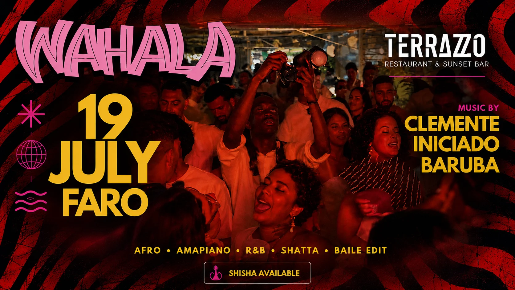 Wahala Sunset Terrazzo Faro - Afro Party Cover