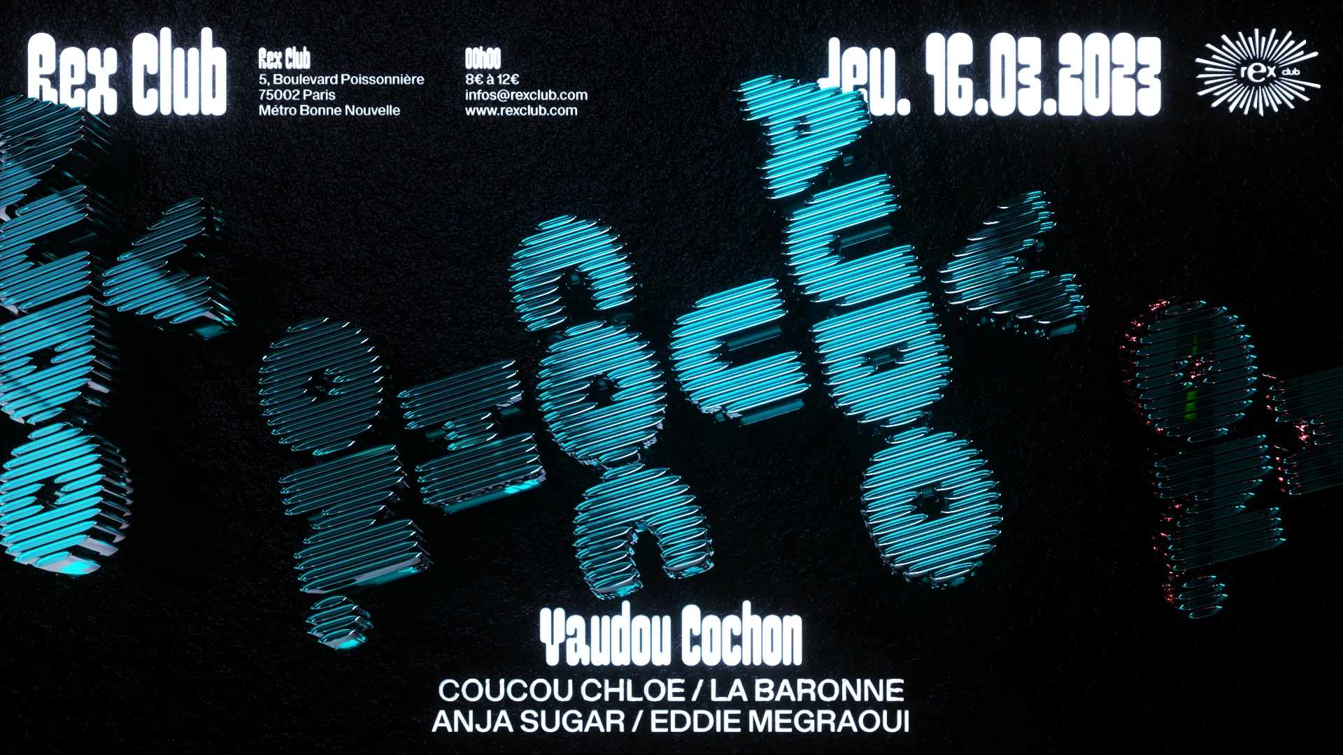 Vaudou Cochon: Coucou Chloé, La Baronne, Anja Sugar, Eddie  Cover