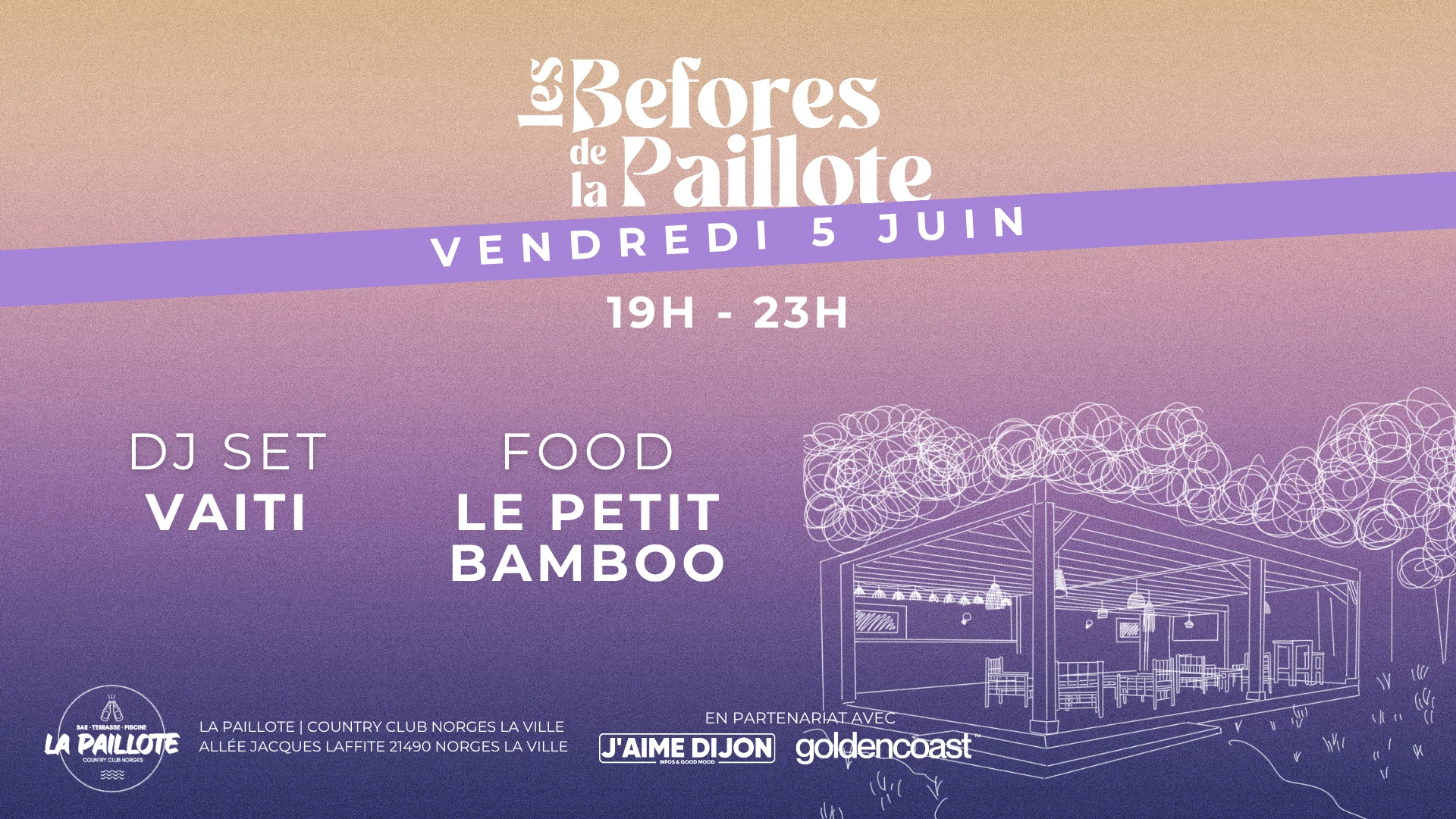 Les Befores De La Paillote - Vendredi 5 Juin Cover