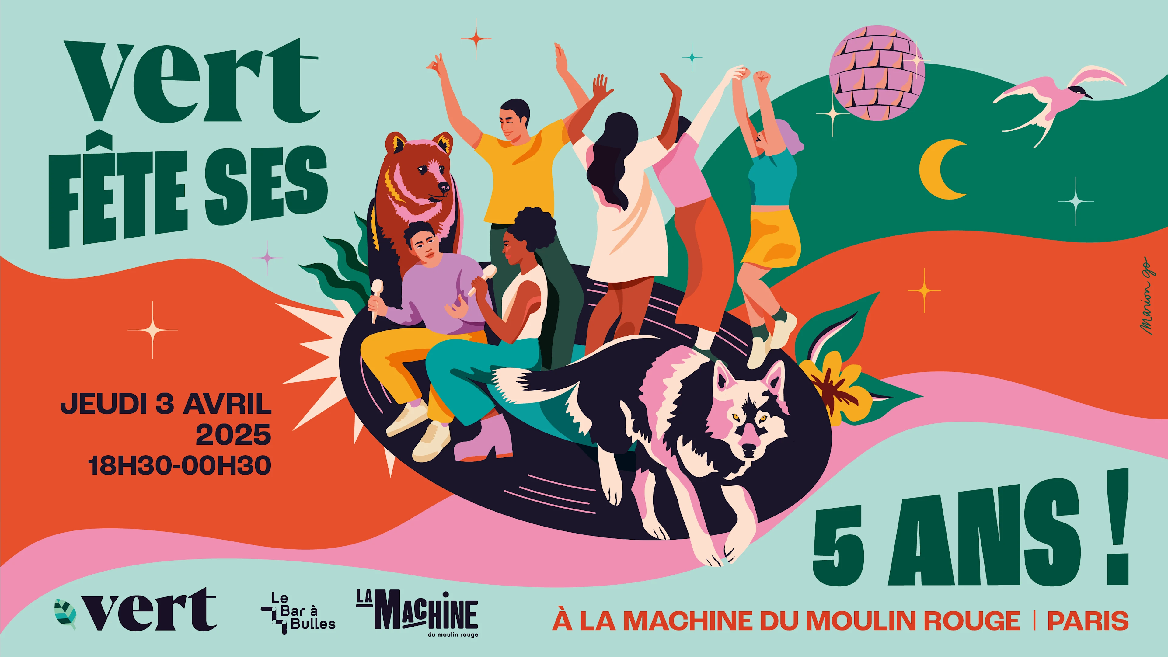 Annivertsaire - Vert A Déjà 5 Ans ! Cover