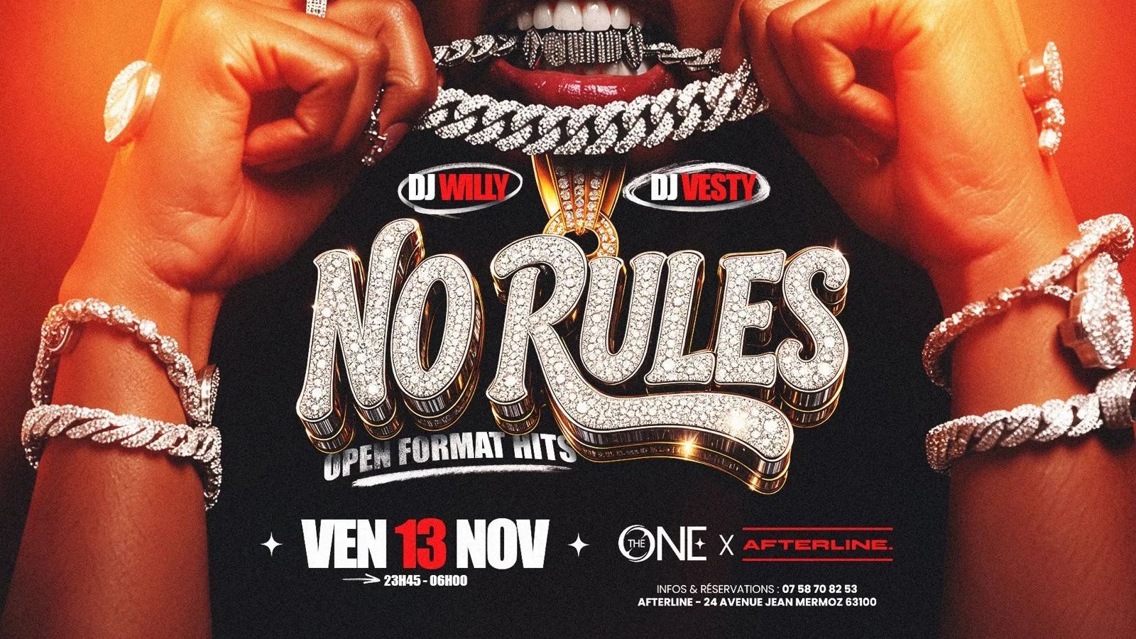 The One X Afterline - No Rules Cover