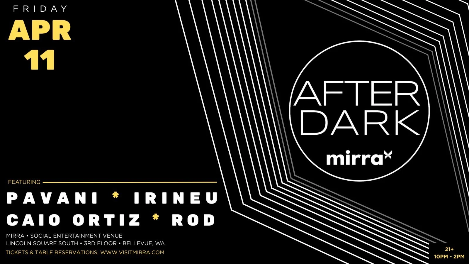 Rod X Mirra Present After Dark: Zawadi Launch Party Cover