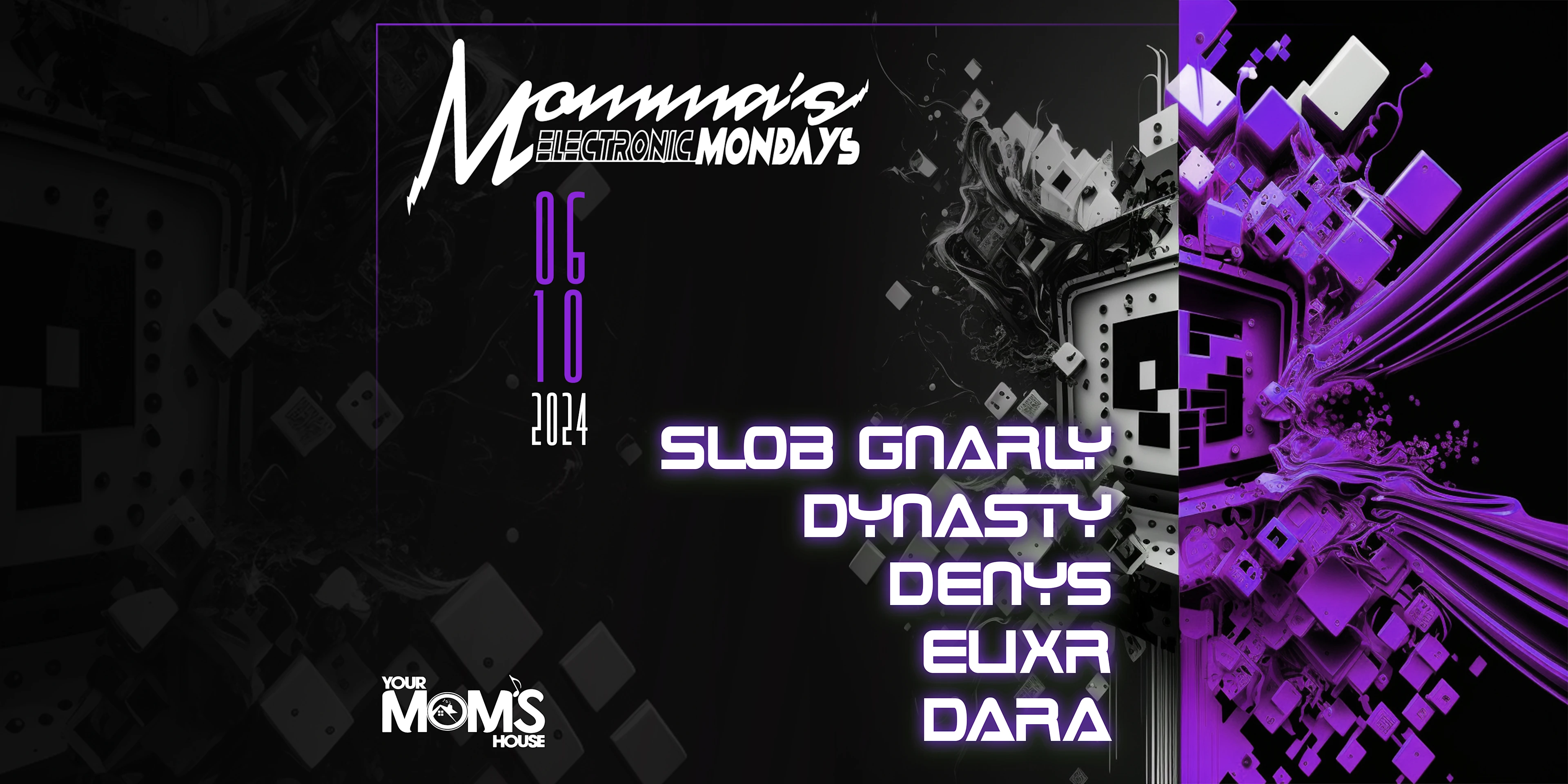 Momma's Electronic Mondays 6/10 Cover