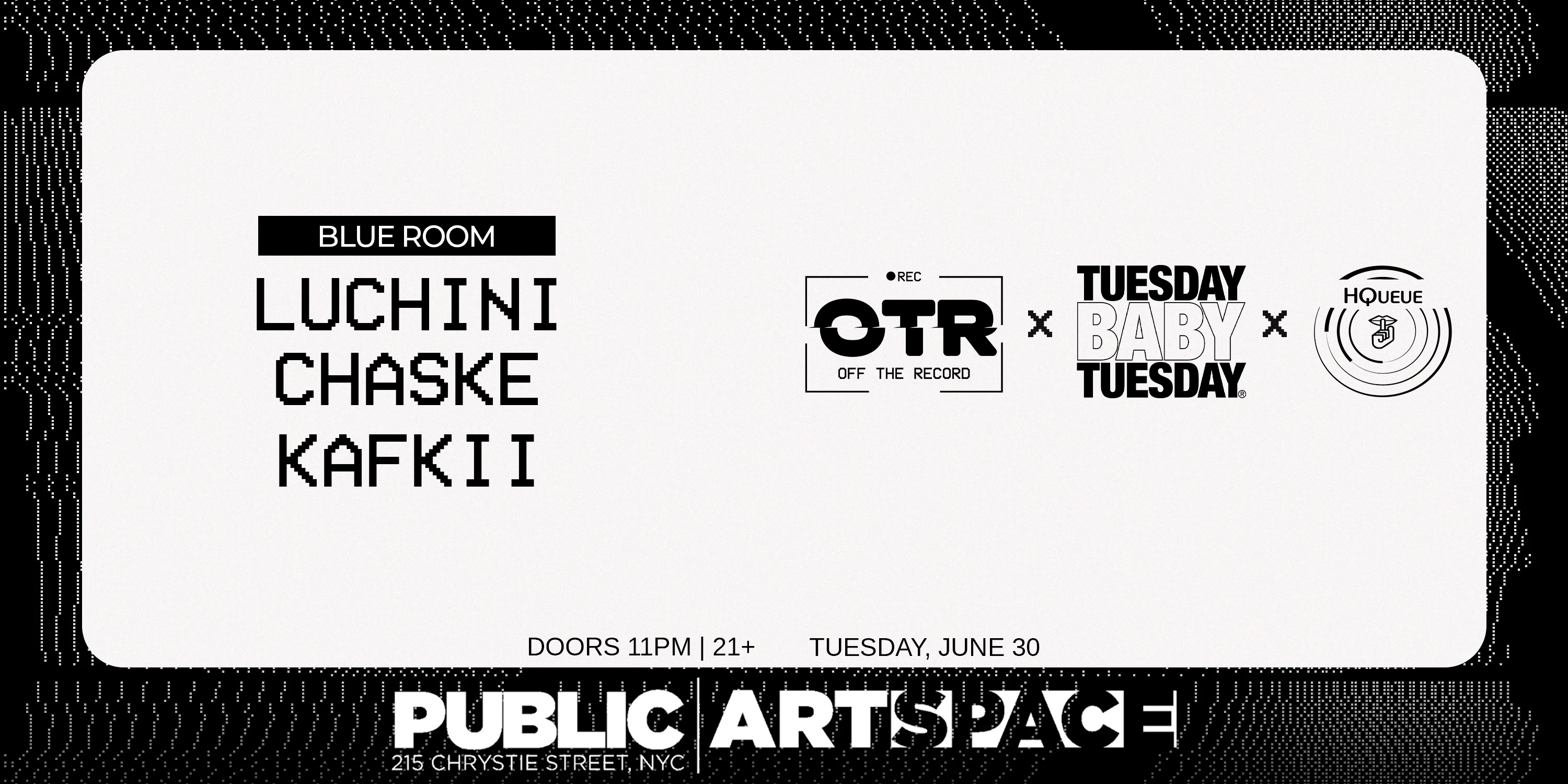Off The Record Tuesday Sessions At Public Hotel 063026 Cover