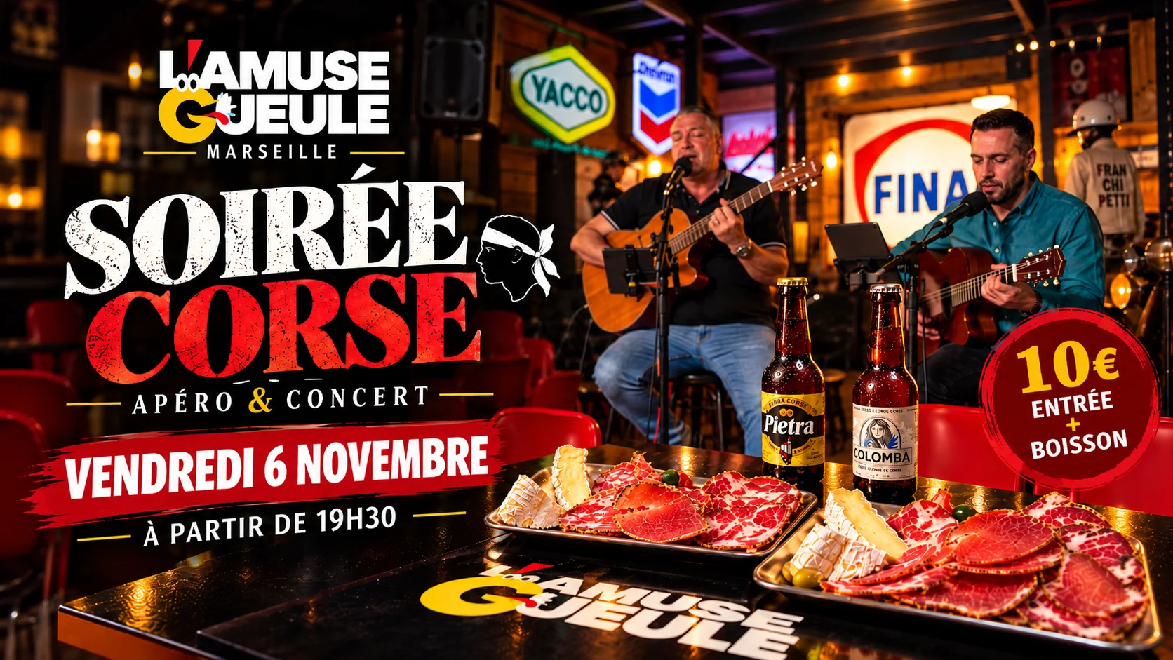 Soirée Corse – Apéro & Concert Cover