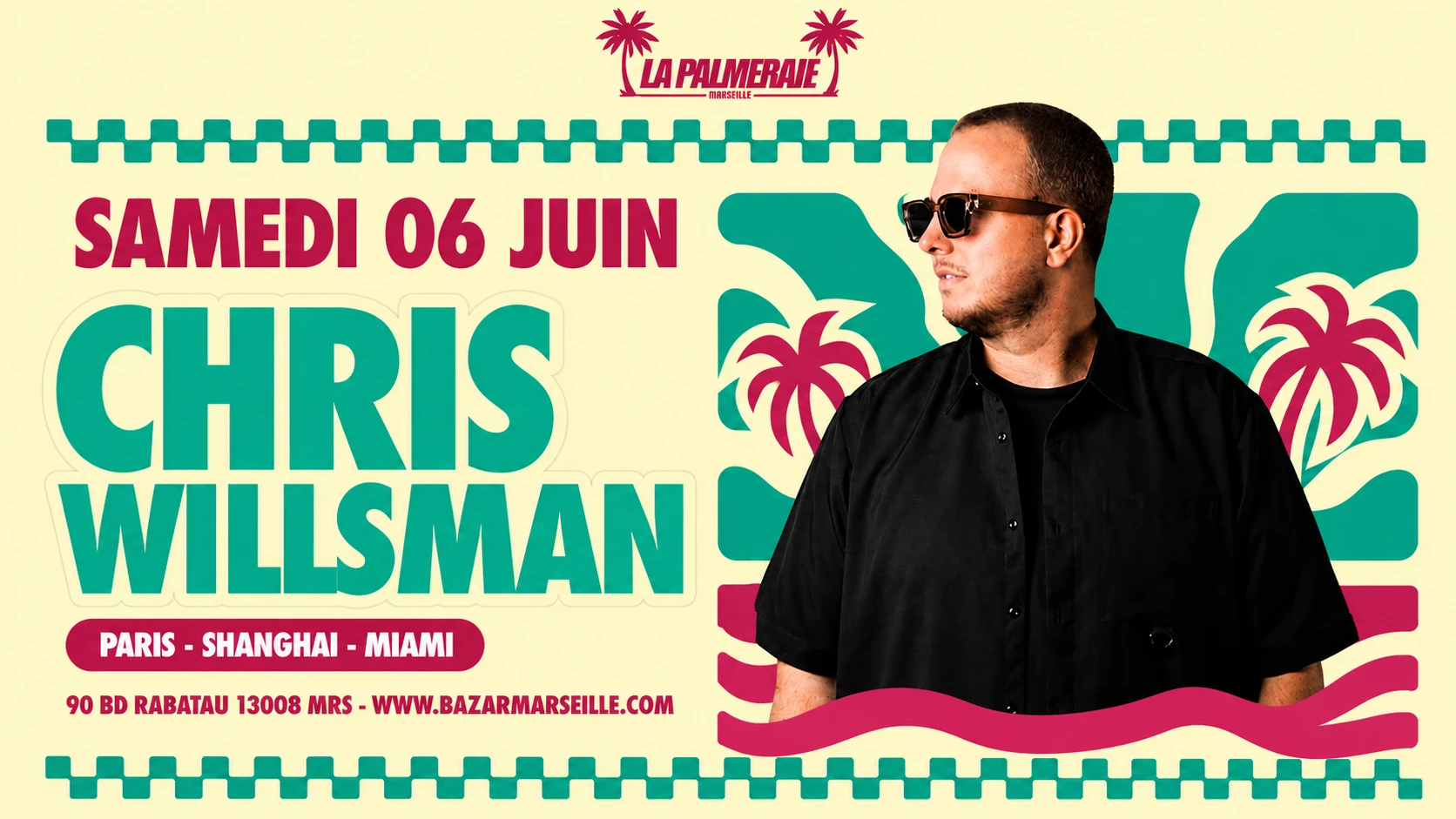 Chris Willsman I Palmeraie Cover