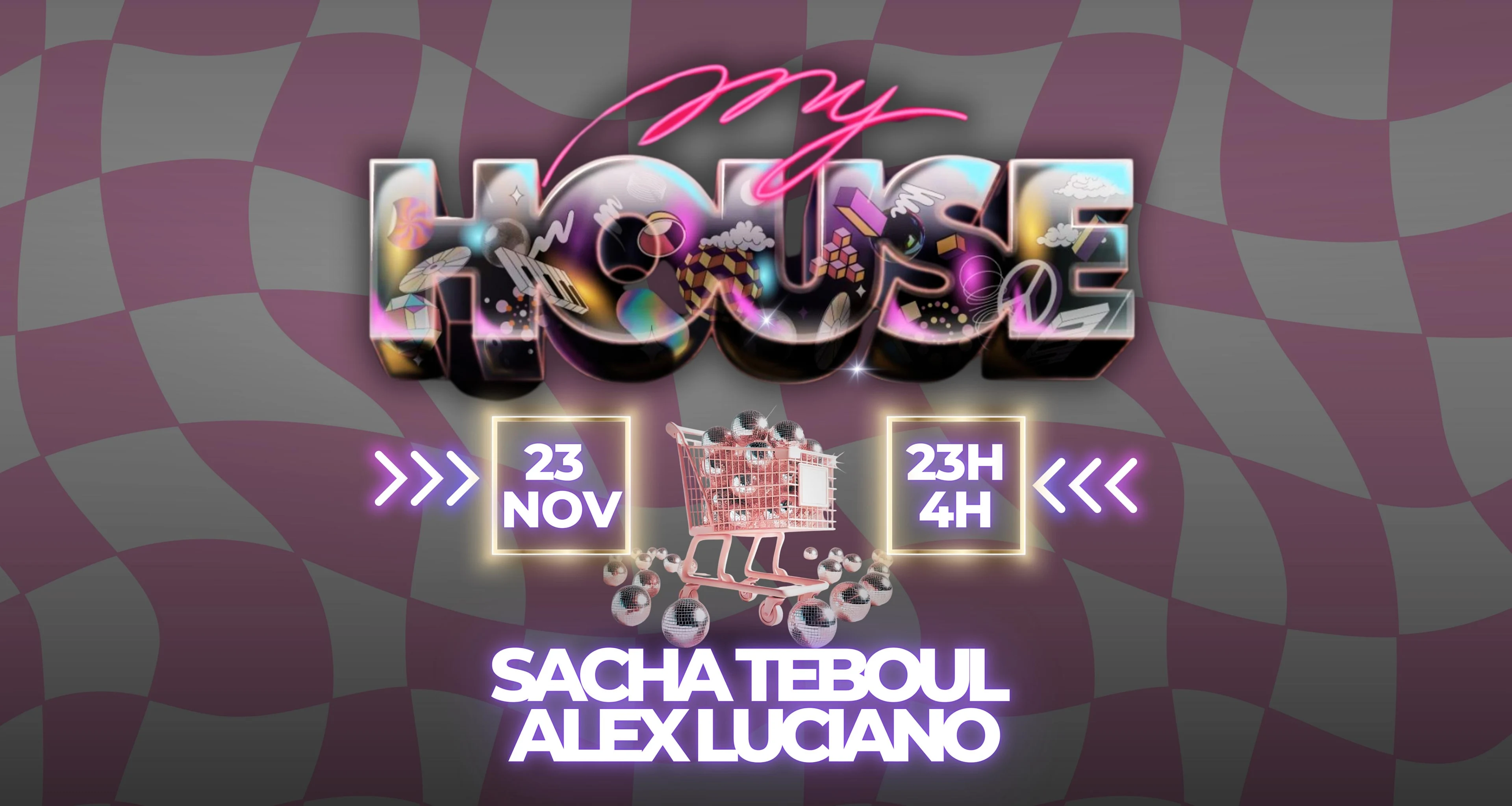 Sacha Teboul Et Alex Luciano At Myhouse Cover