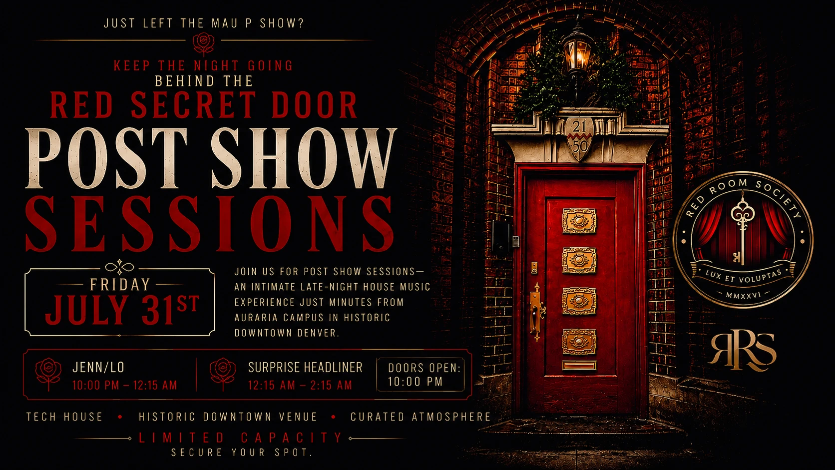 Post Show Sessions: After The Mau P Show Cover
