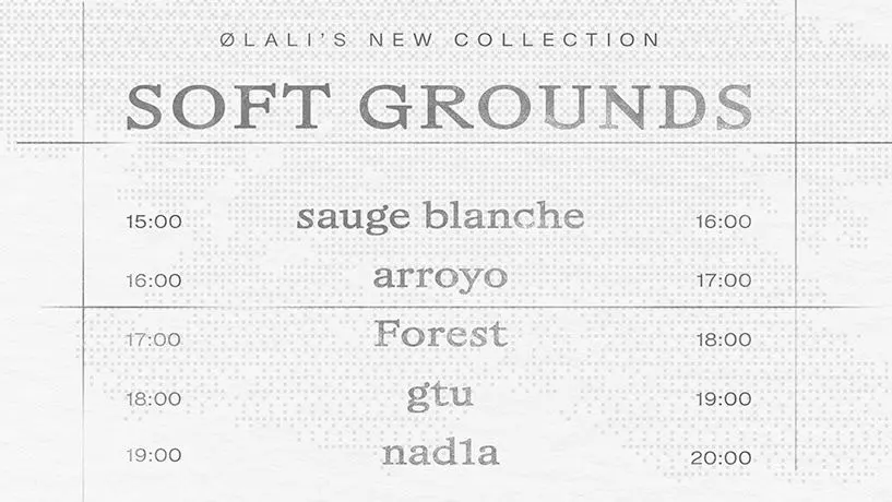 Soft Grounds - Ølali X Geosmine X Sauge Blanche Cover