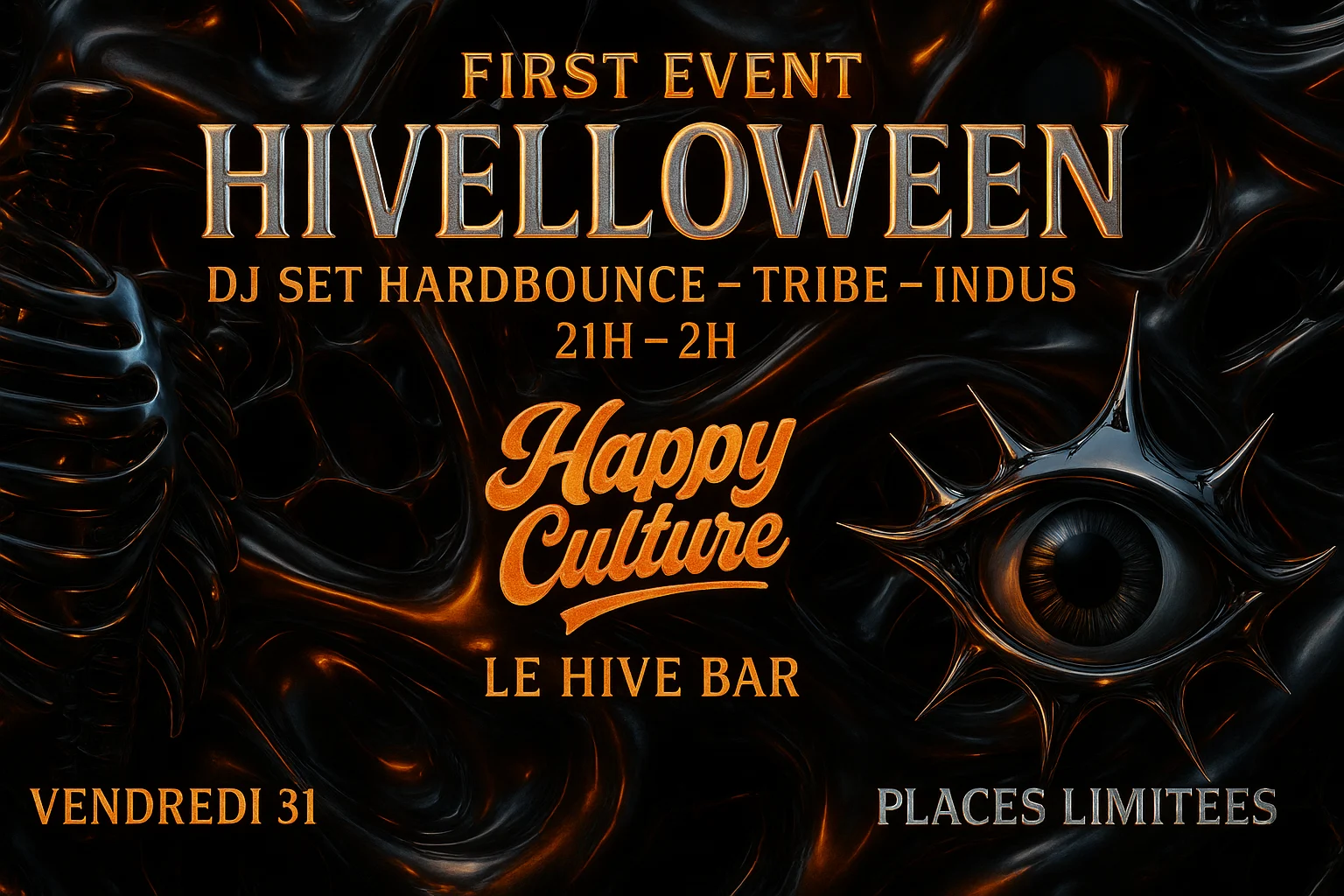 Hivelloween - First Event Cover