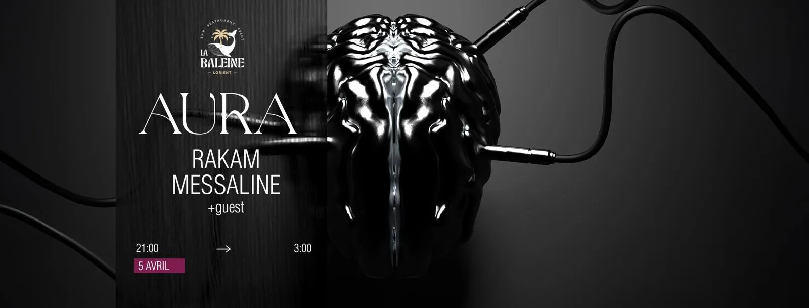 Aura // Rakam & Messaline // Melodic Techno // La Baleine Cover