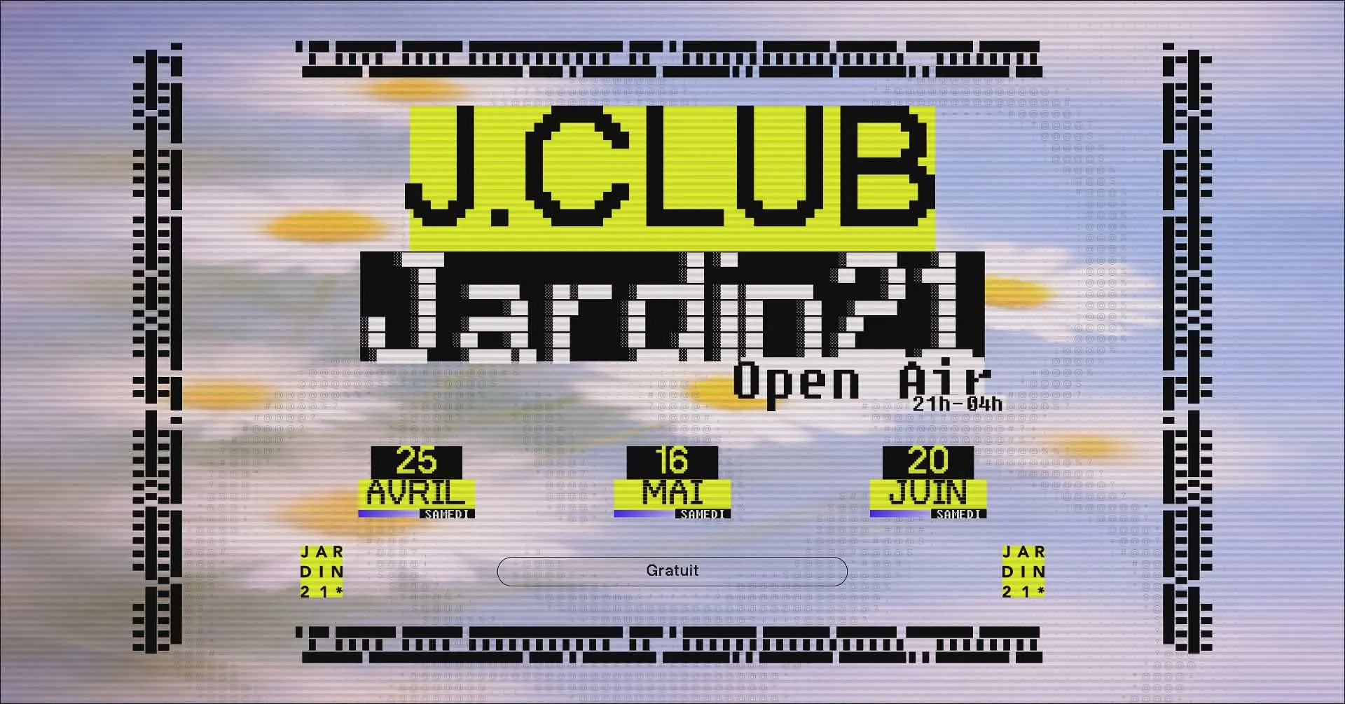 J.Club X Jardin21 - Open Air Cover