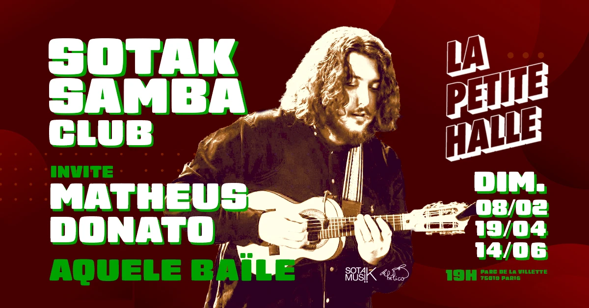 Sotak Samba Club Invite Matheus Donato: Aquele Baile ! Cover