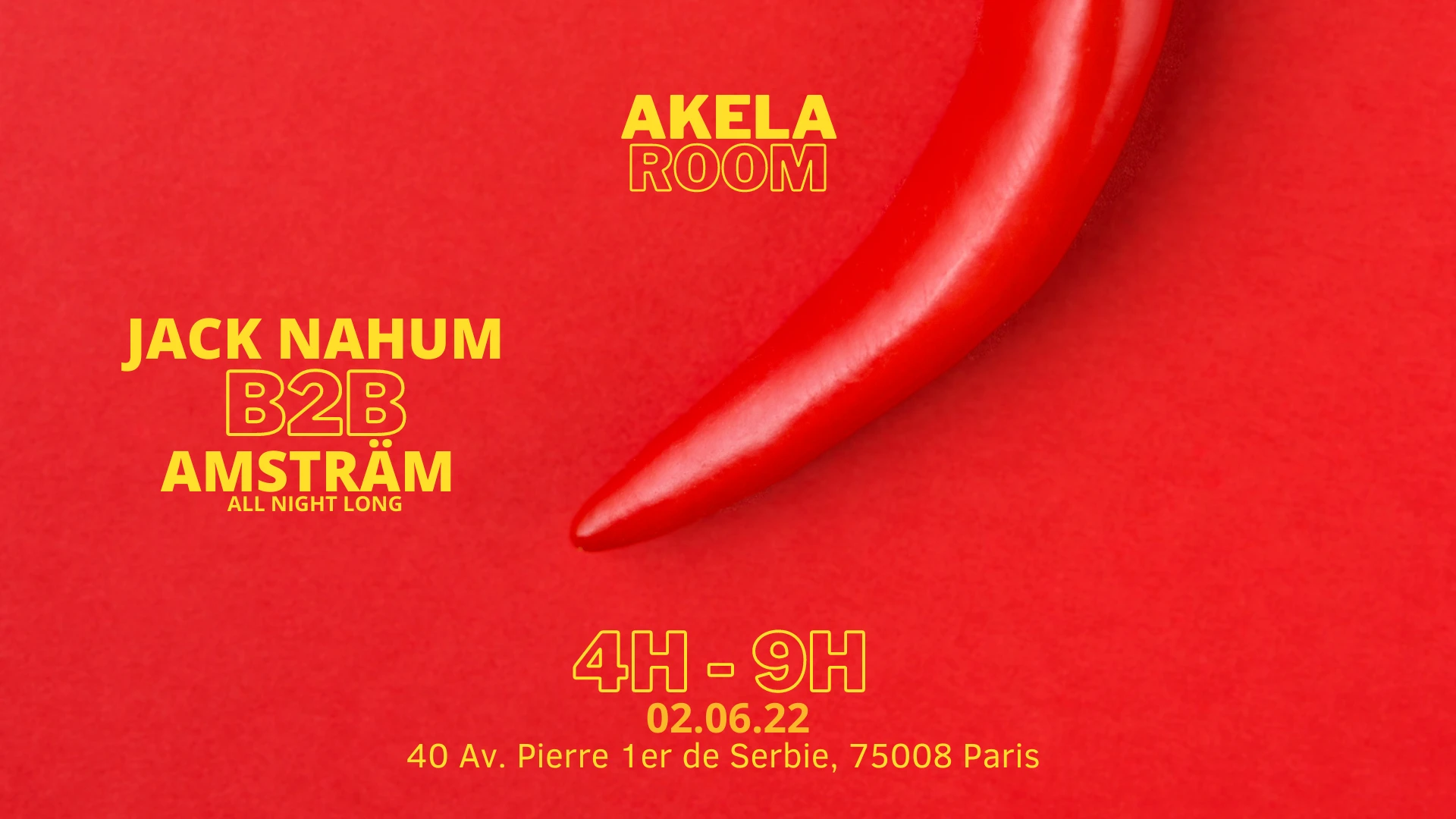 Akela Room After Party 02.06.22 Cover