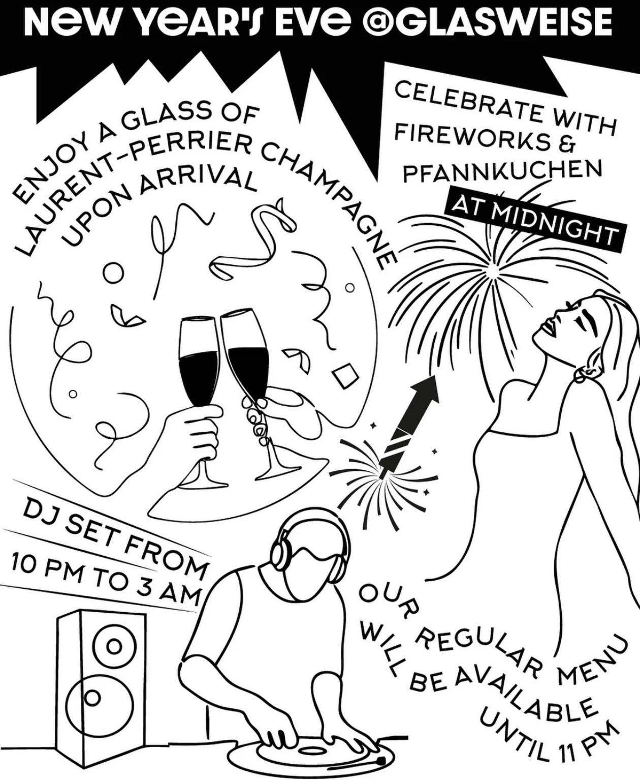 New Year's Eve At Glasweise Cover