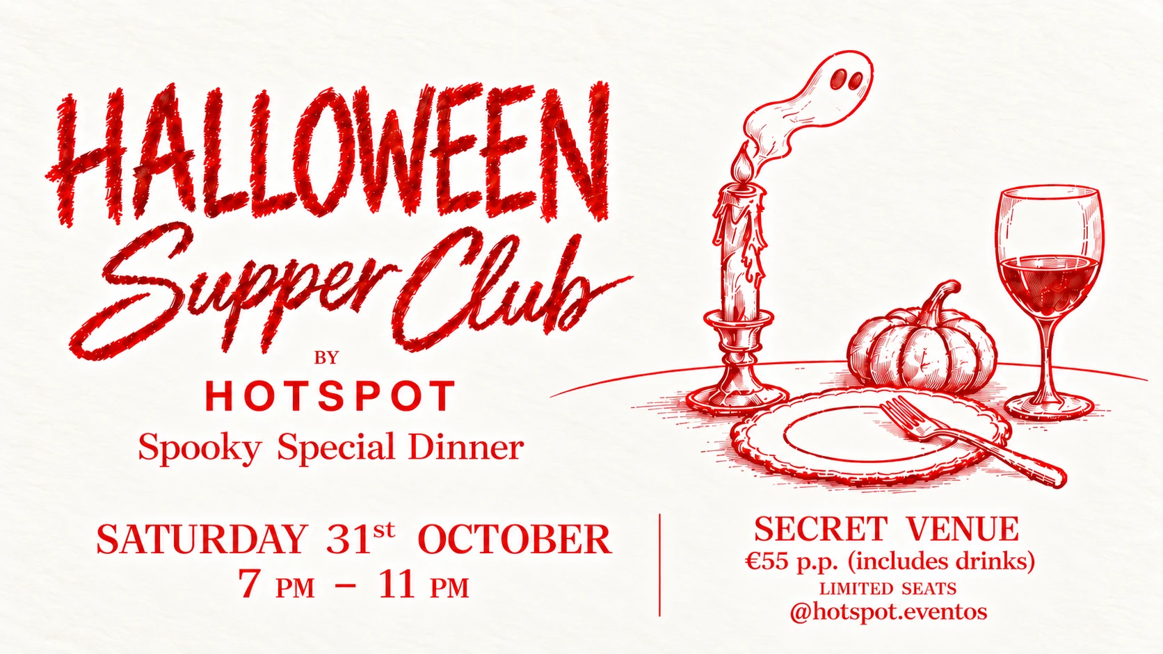 Halloween Supper Club: Spooky Special Dinner Cover
