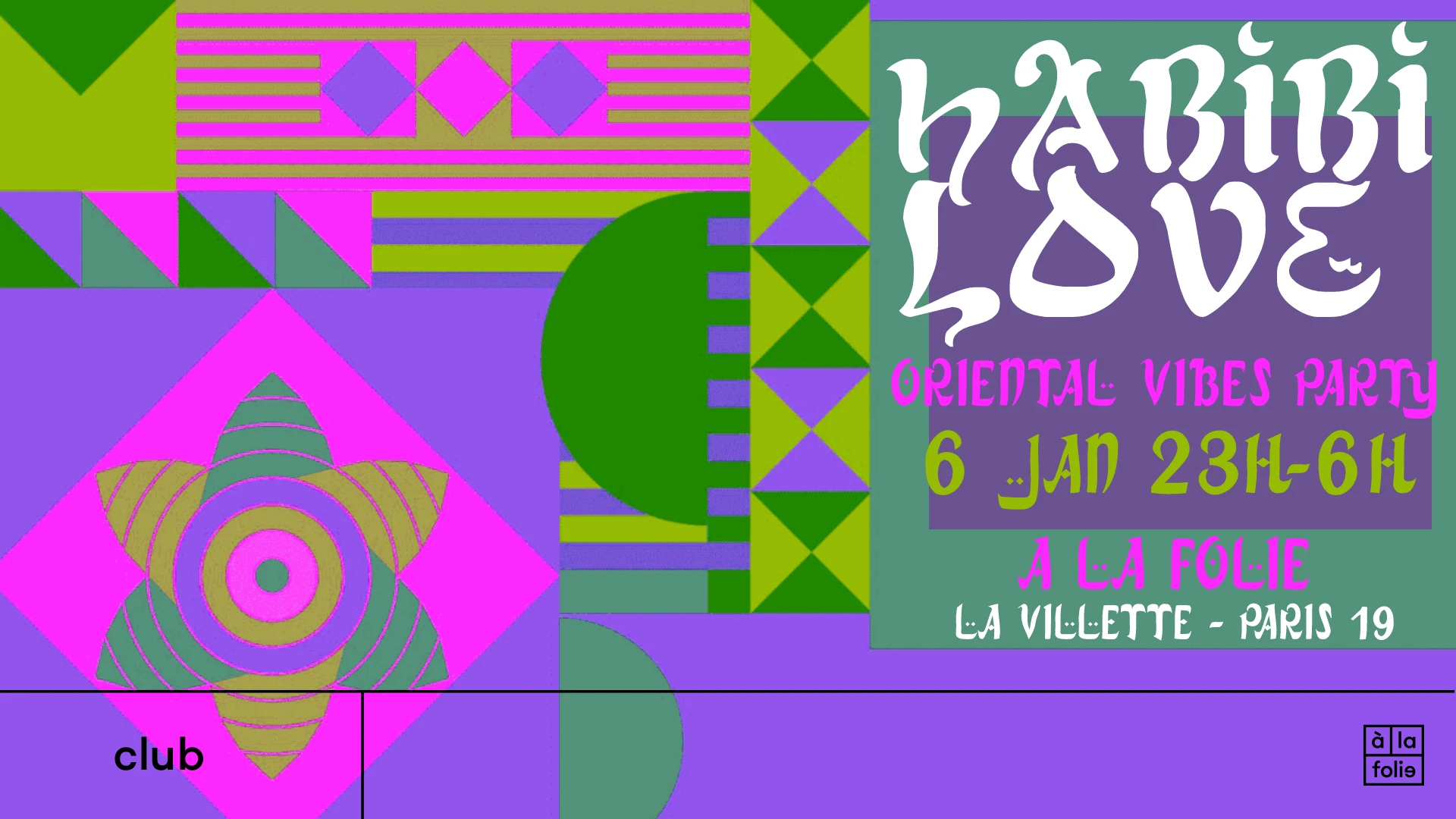 Habibi Love - Oriental Vibes Party À La Villette ! III Cover