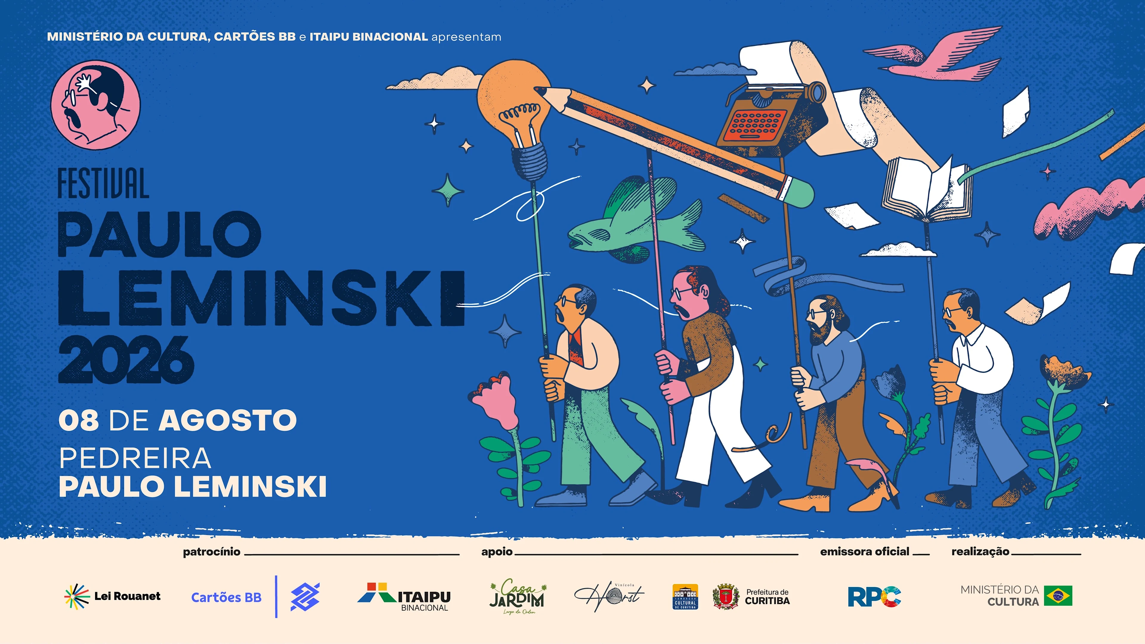Festival Paulo Leminski 2026 Cover