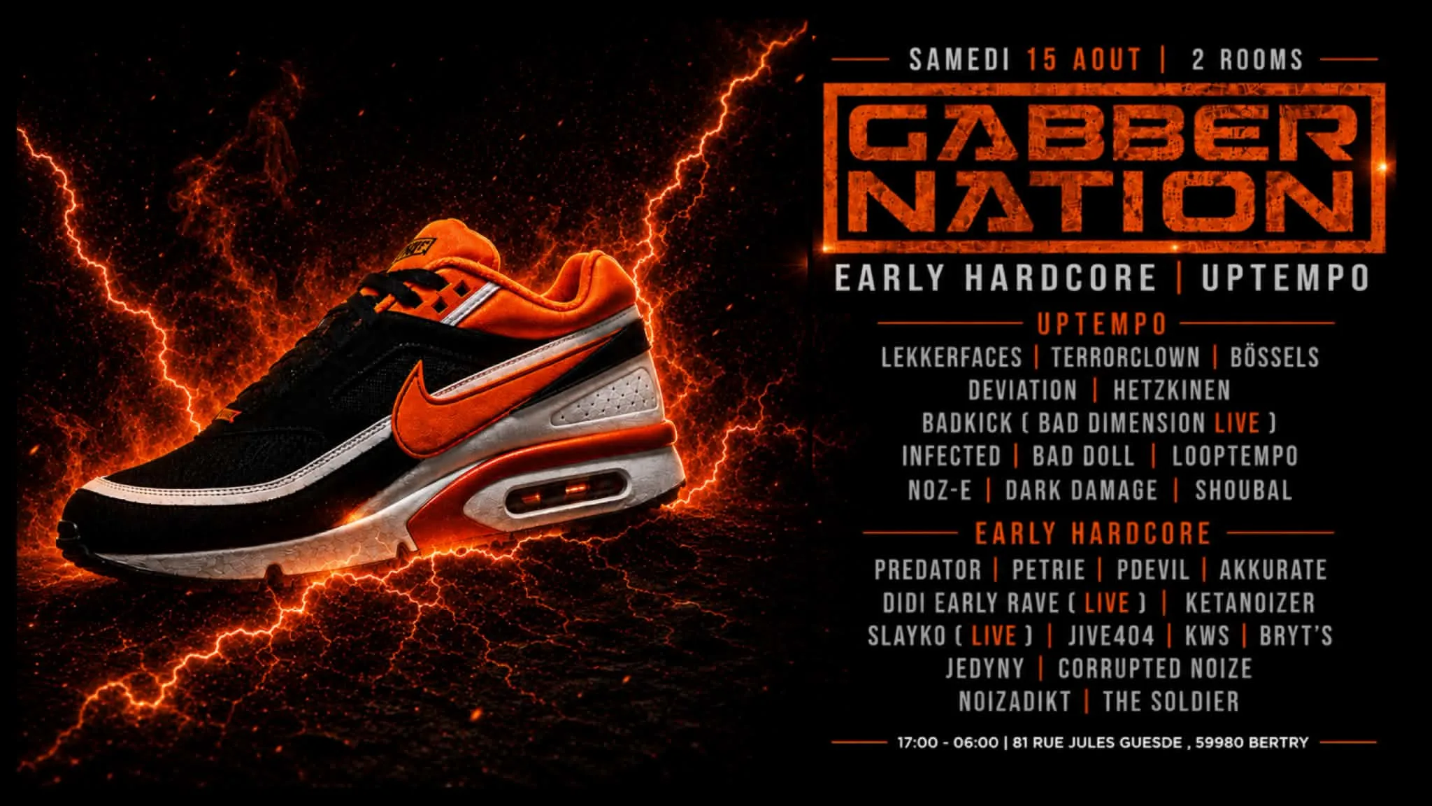 Gabber Nation 3.0 | Lekkerfaces & More Cover