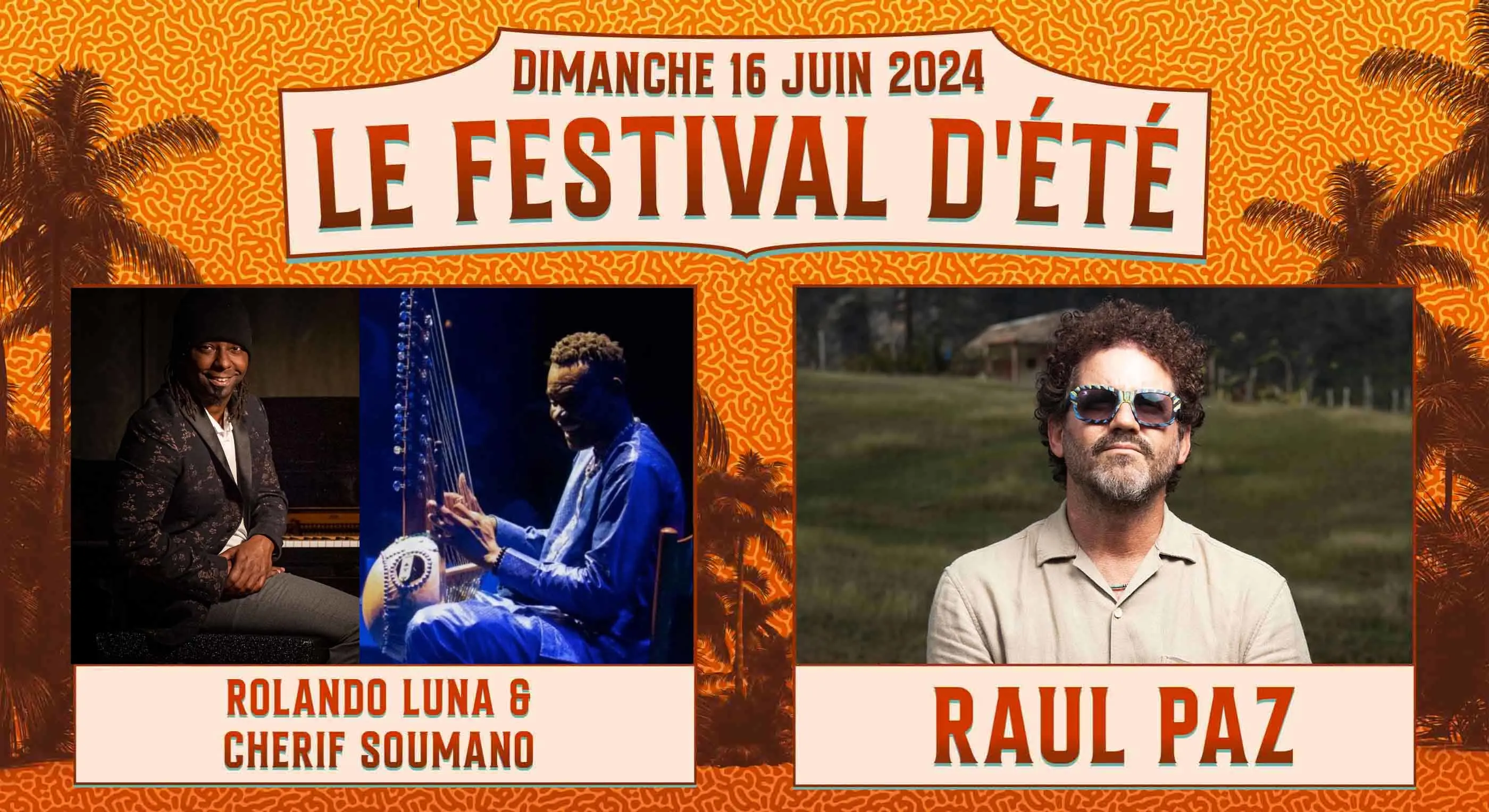 Festival D’Été : Rolando Luna / Raul Paz Cover