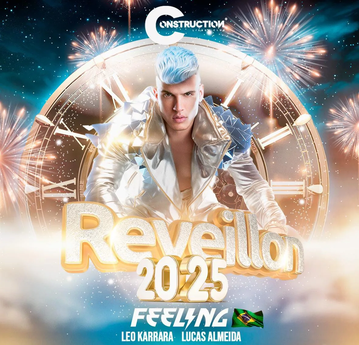 Réveillon 2025 By Construction Lisbon Club Cover