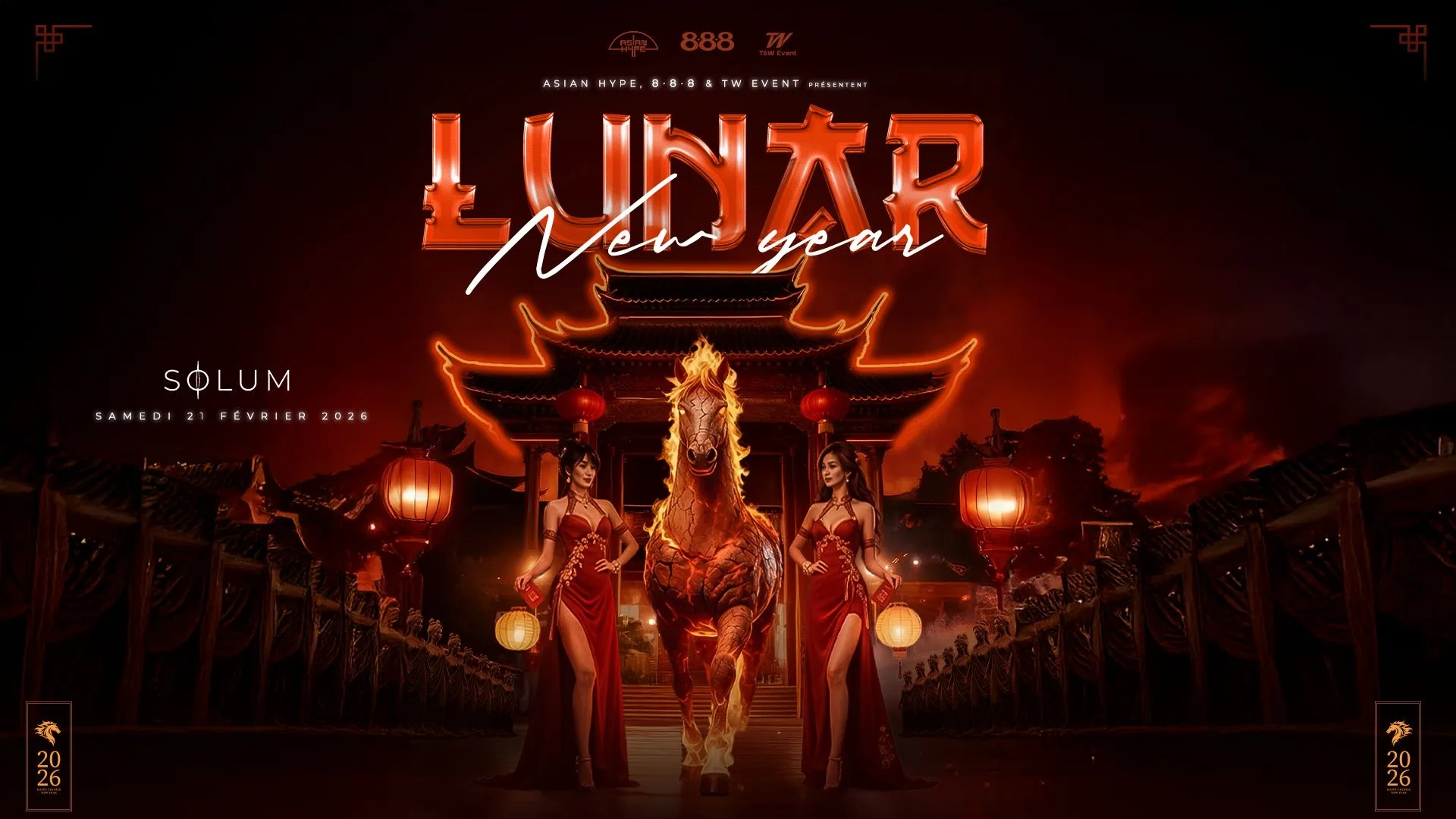 New Year Lunar - Bridge Club Cover