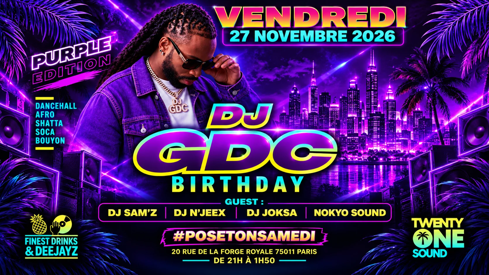 Dj Gdc Birthday Bash Cover