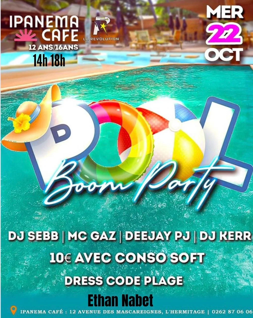 La Pool Boom Party Cover