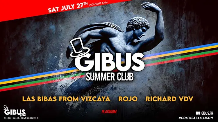 Gibus Summer Club Avec Las Bibas Cover