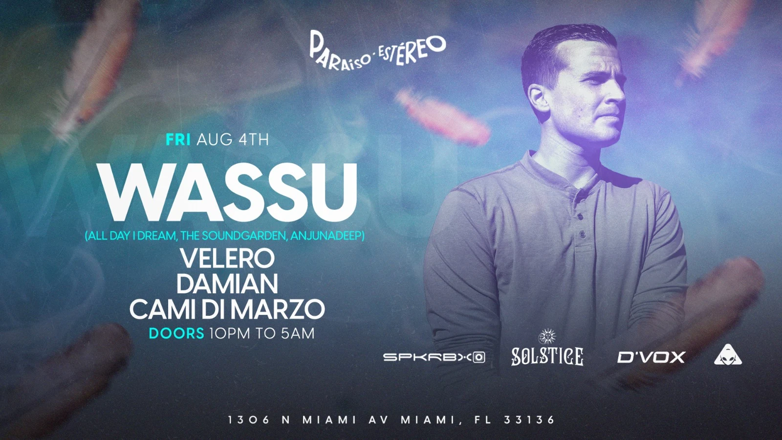 Wassu (Anjunadeep) At Paraiso Estereo Cover