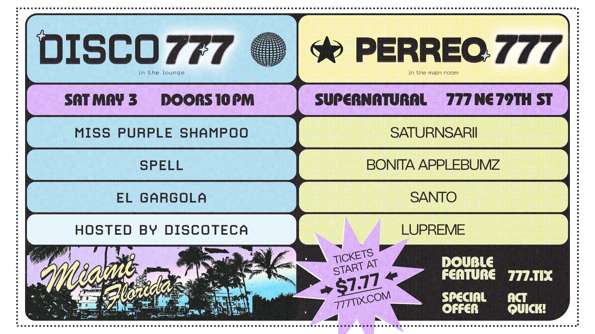 Disco Perreo 777 Cover