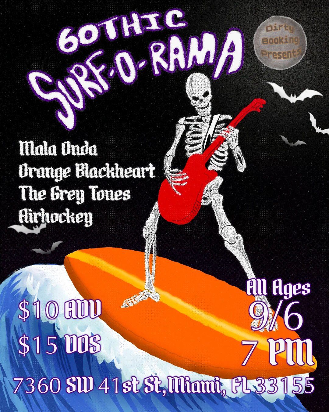 Gothic Surf-O-Rama Cover