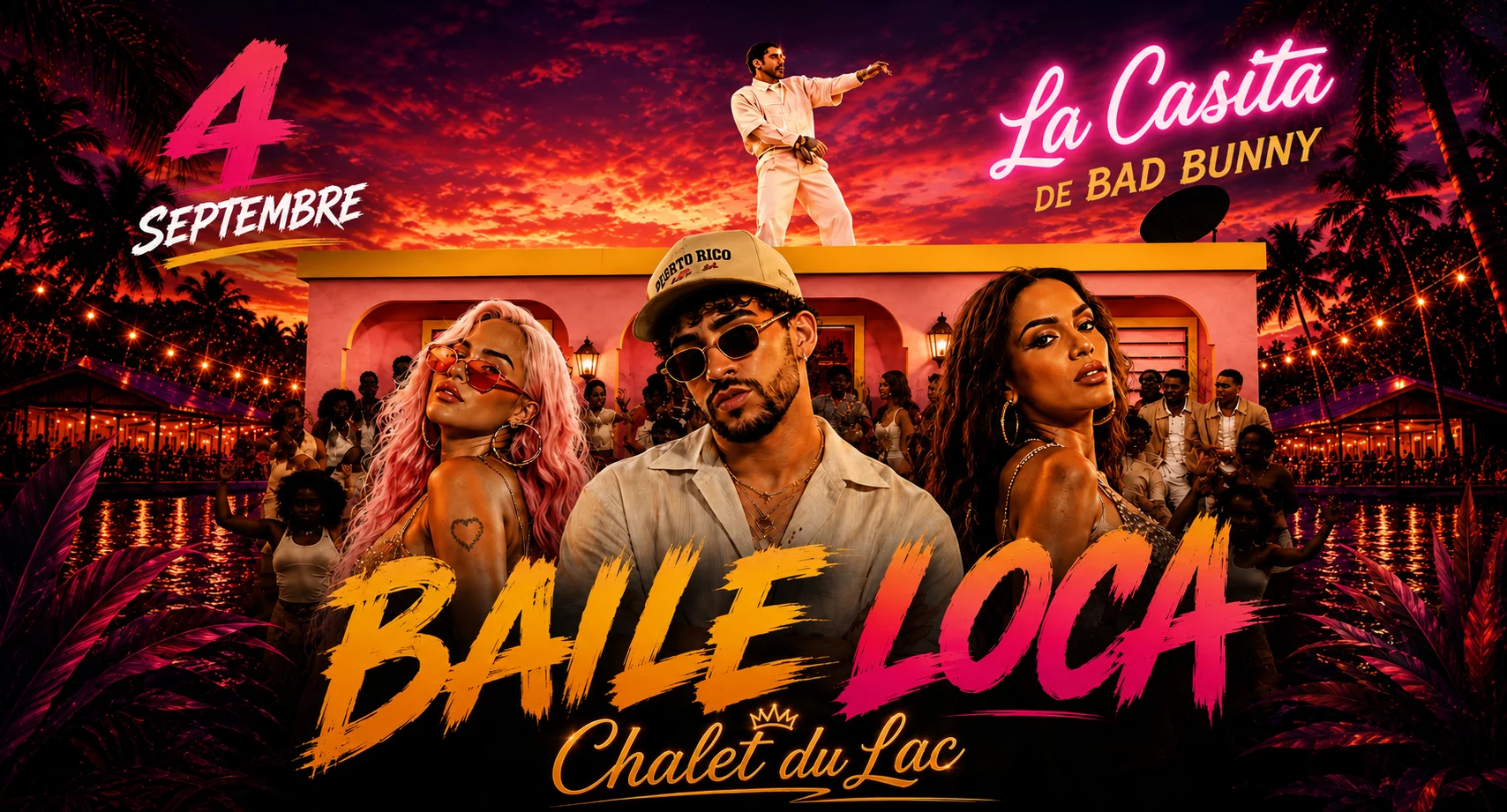 Baile Loca: Reggaeton, Baile Funk Au Chalet Du Lac Cover