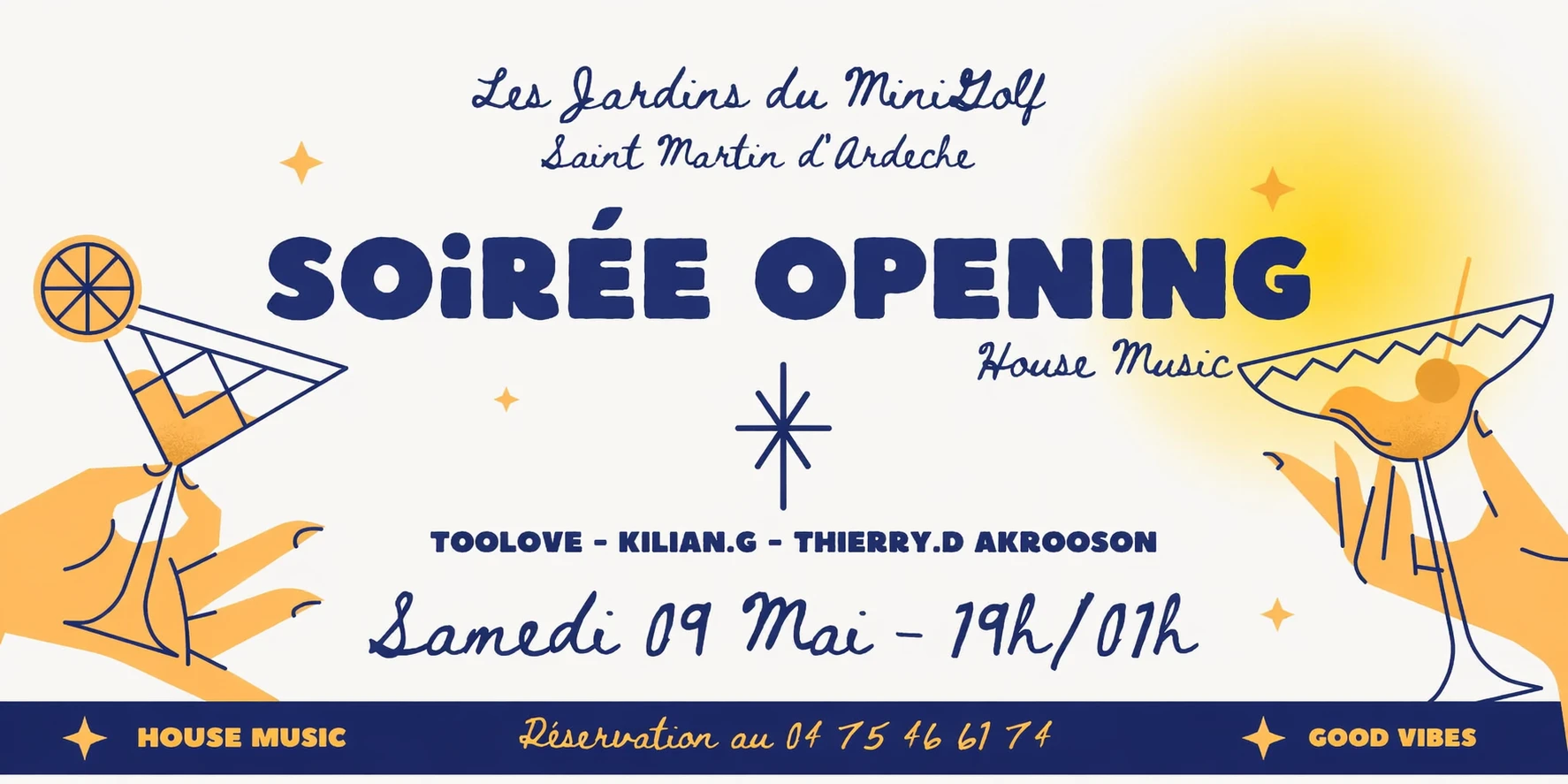 Opening Night Les Jardins Du Minigolf Cover