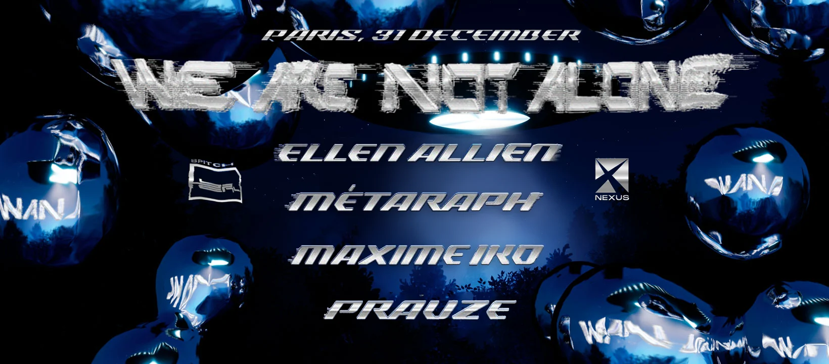 Nouvel An Nexus X Wana : Ellen Allien | Metaraph & More Cover