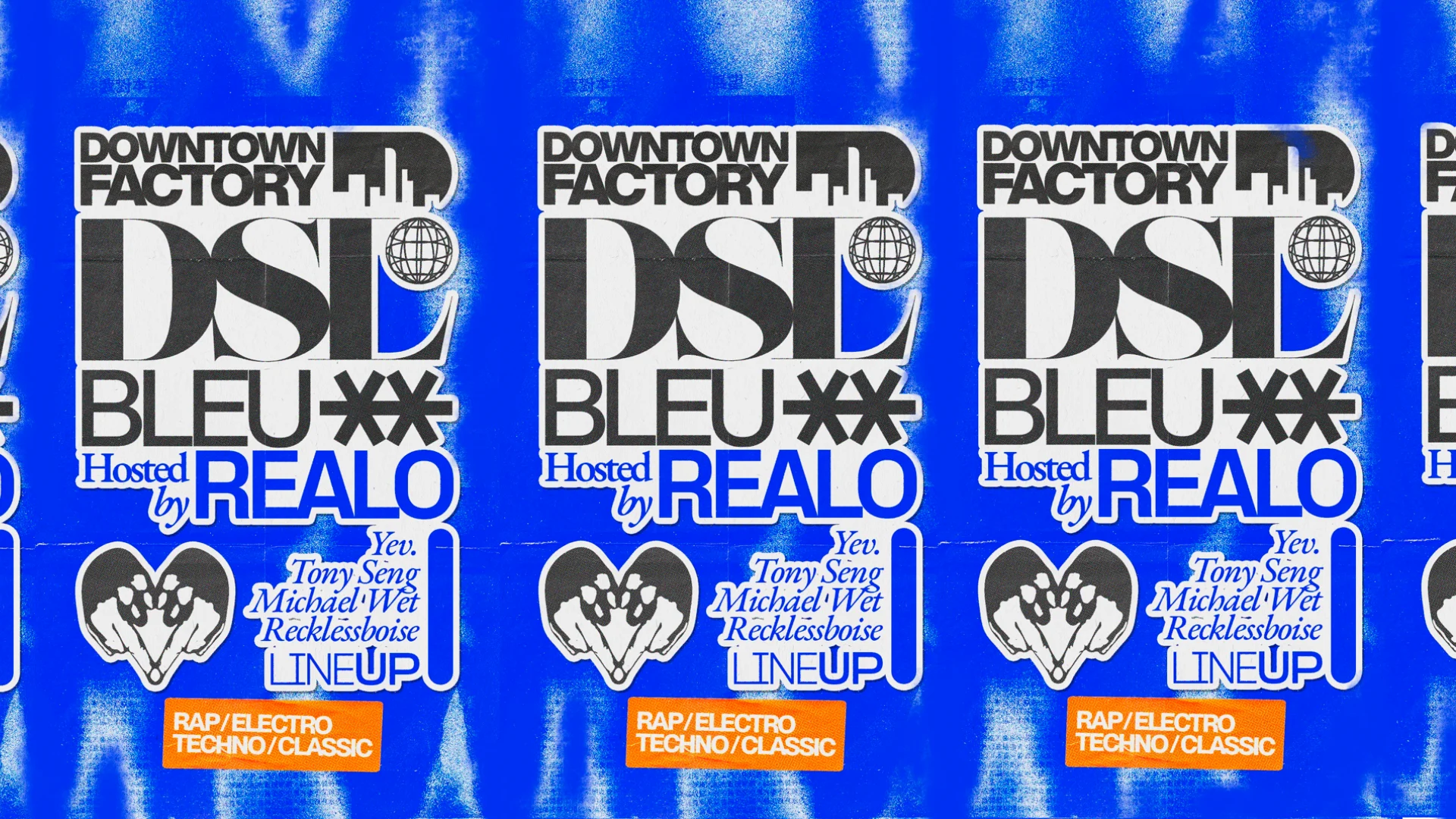 Dsl Bleu – Hosted By Realo Cover