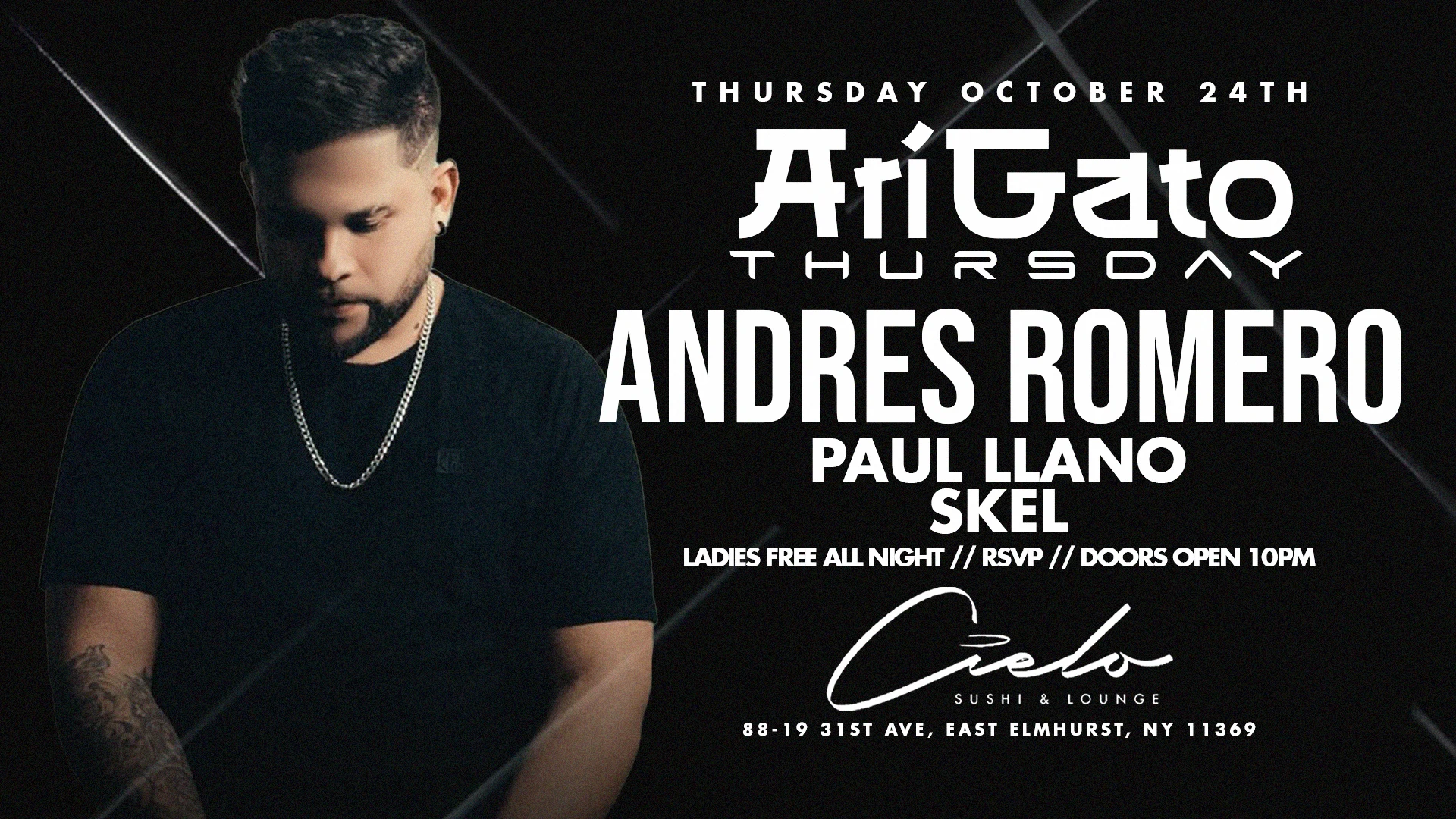 Arigato Thursday's W/ Andres Romero, Paul Llano & Skel Cover