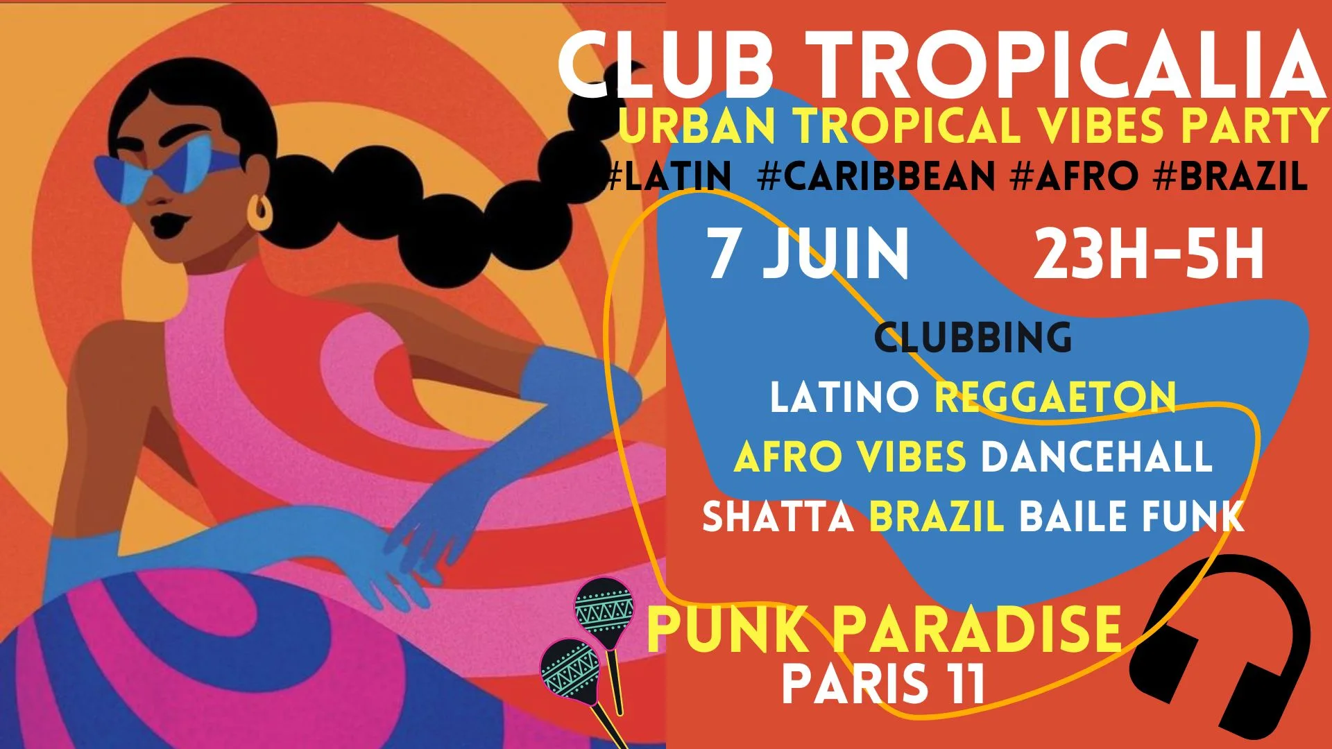 Club Tropicalia 7/6 ~ Afro, Latin, Caribbean, Brazil Vibes! Cover