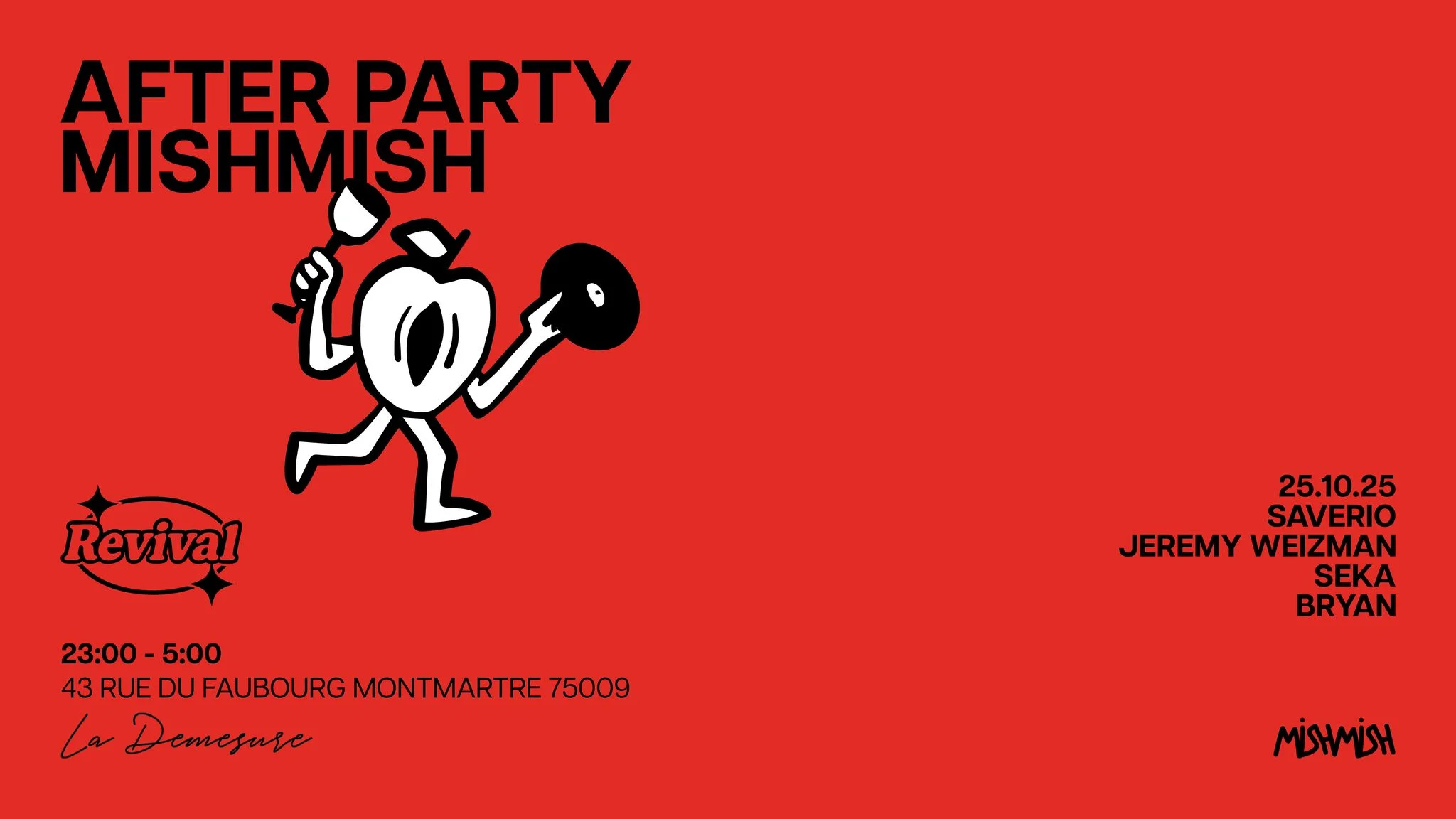 Mishmish After Party - Saverio, Jeremy Weizman, Bryan & Seka Cover