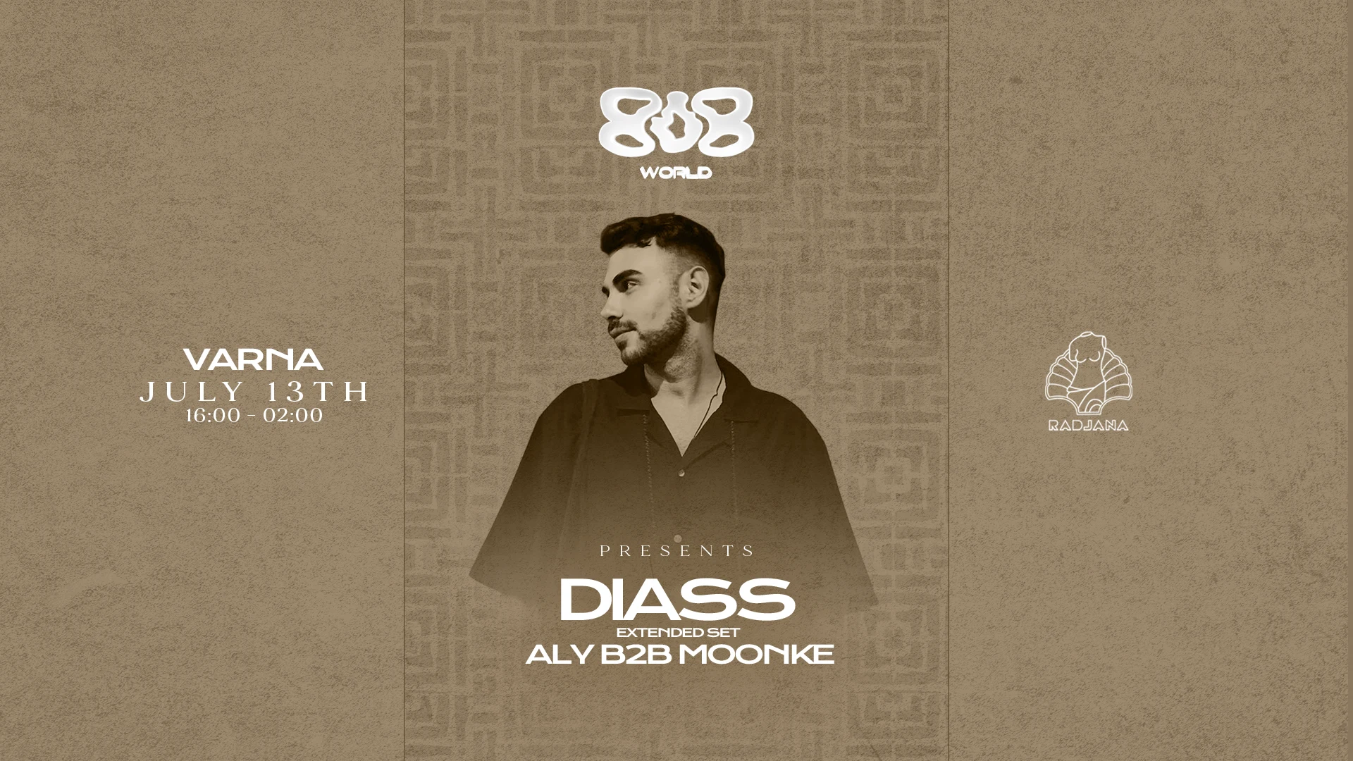 808 Varna VIII: Diass, Aly B2b Moonke Cover