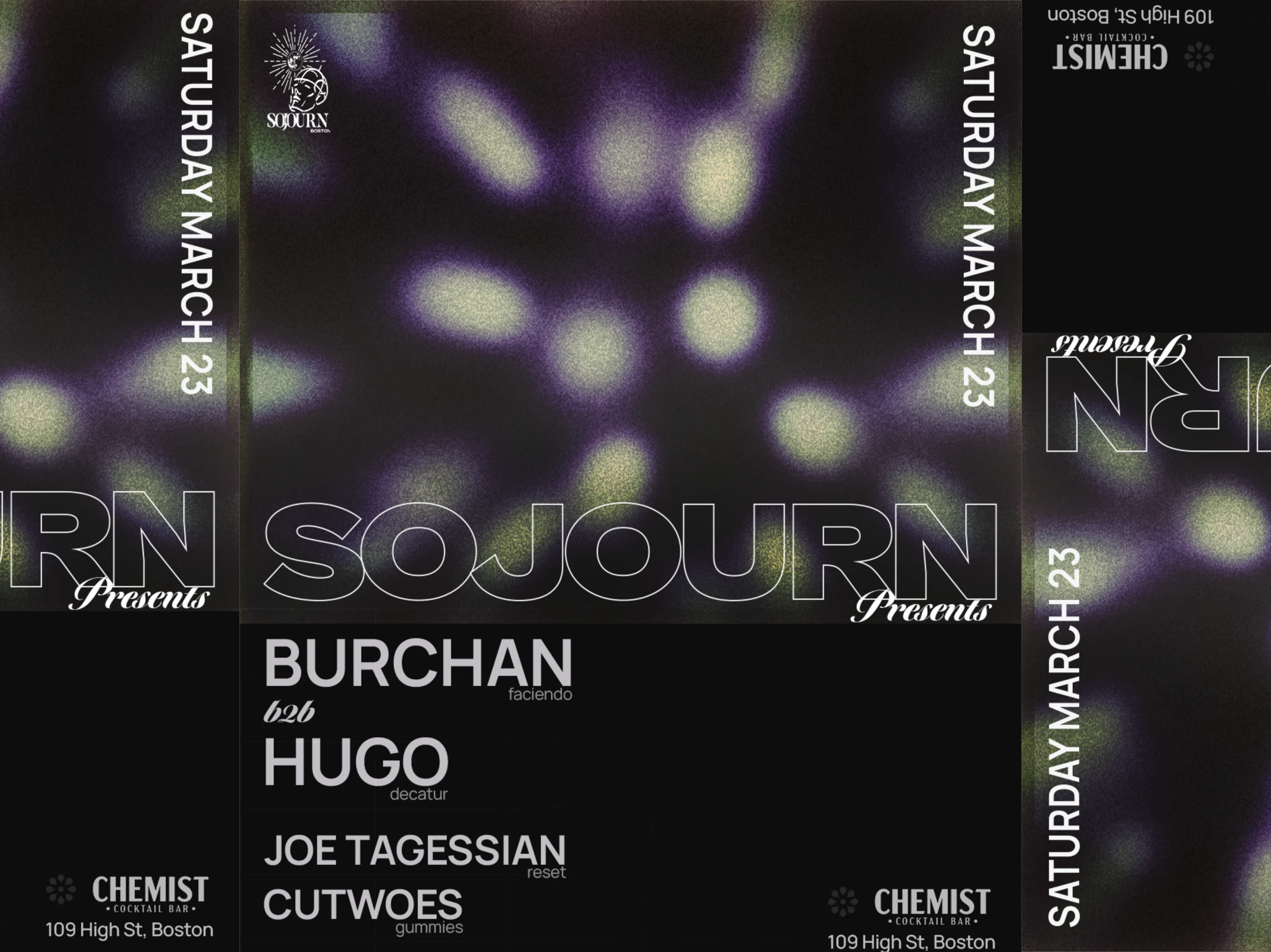 Sojourn Presents: Burchan & Hugo, Joe Tagessian, Cutwoes Cover