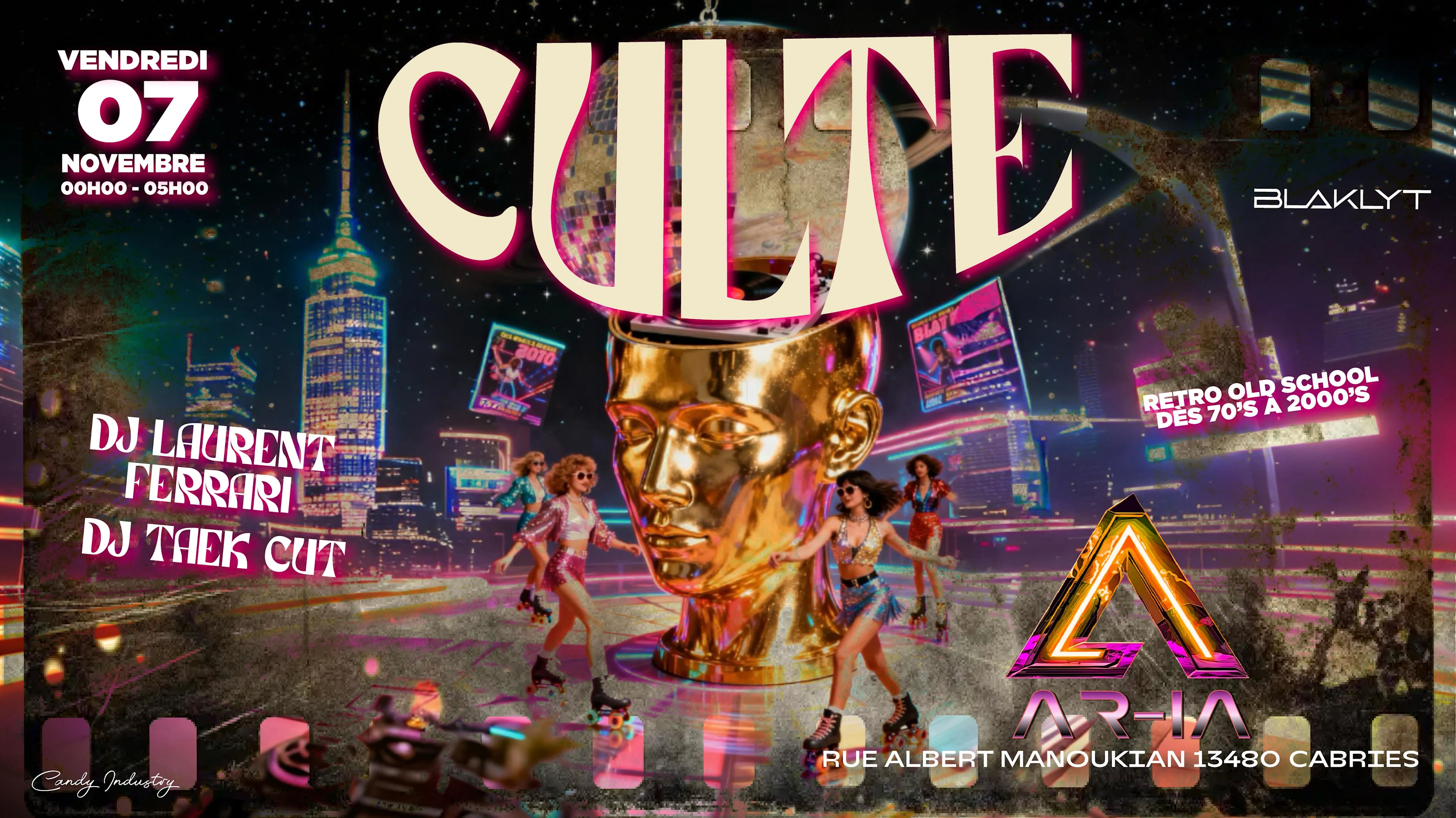 Ar-Ia Culte // Taek Cut X Laurent Ferrari Cover